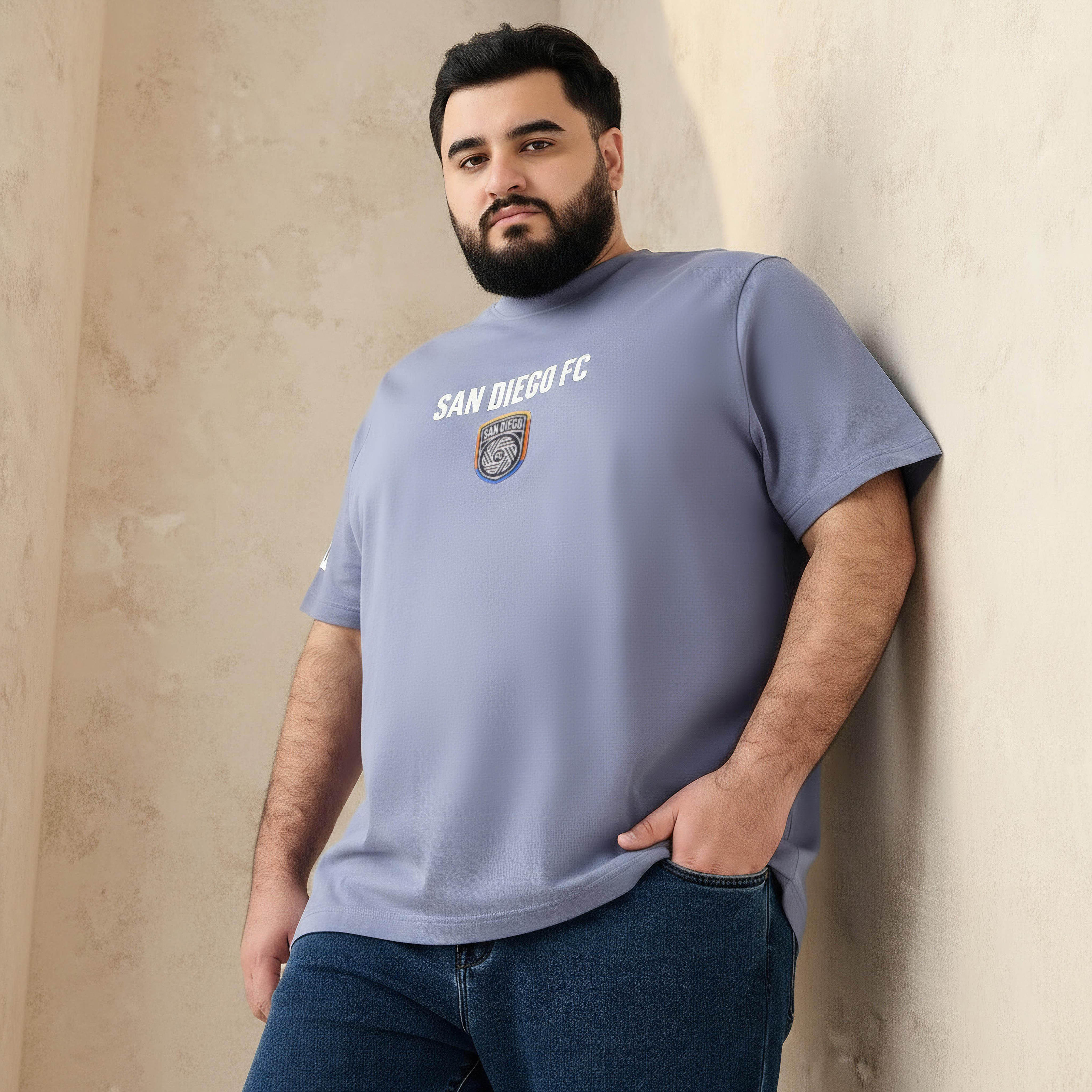 Men Regular Fit Crew Neck Short Sleeves San Diego FC Print T-shirt-men-clothing-tshirtsandpolos-tshirts-image-1