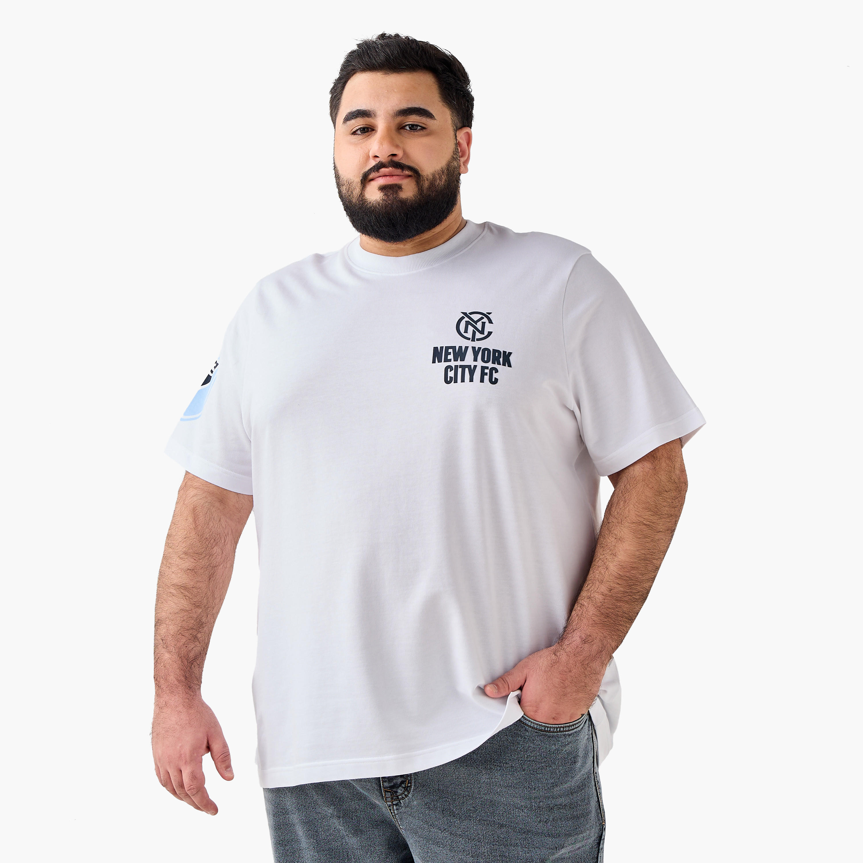 Men Regular Fit Crew Neck Short Sleeves New York Football Club Print T-shirt-men-clothing-tshirtsandpolos-tshirts-image-5