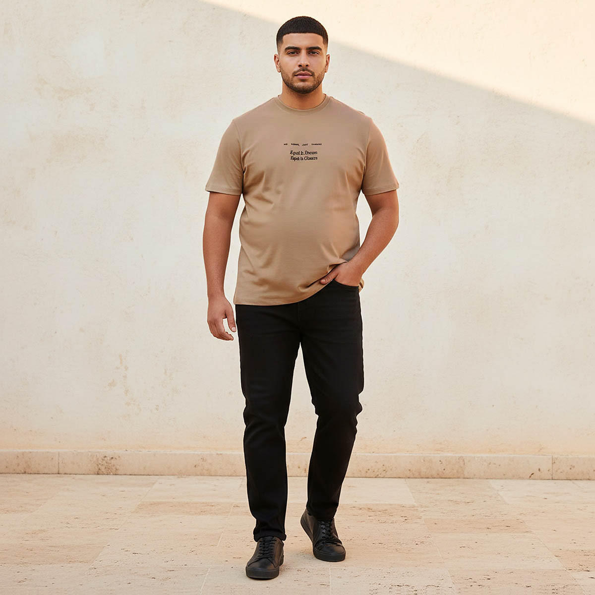 Men Regular Fit Crew Neck Short Sleeves Slogan Print T-shirt-men-clothing-tshirtsandpolos-tshirts-image-3