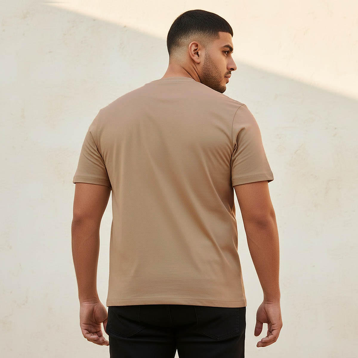 Men Regular Fit Crew Neck Short Sleeves Slogan Print T-shirt-men-clothing-tshirtsandpolos-tshirts-image-4