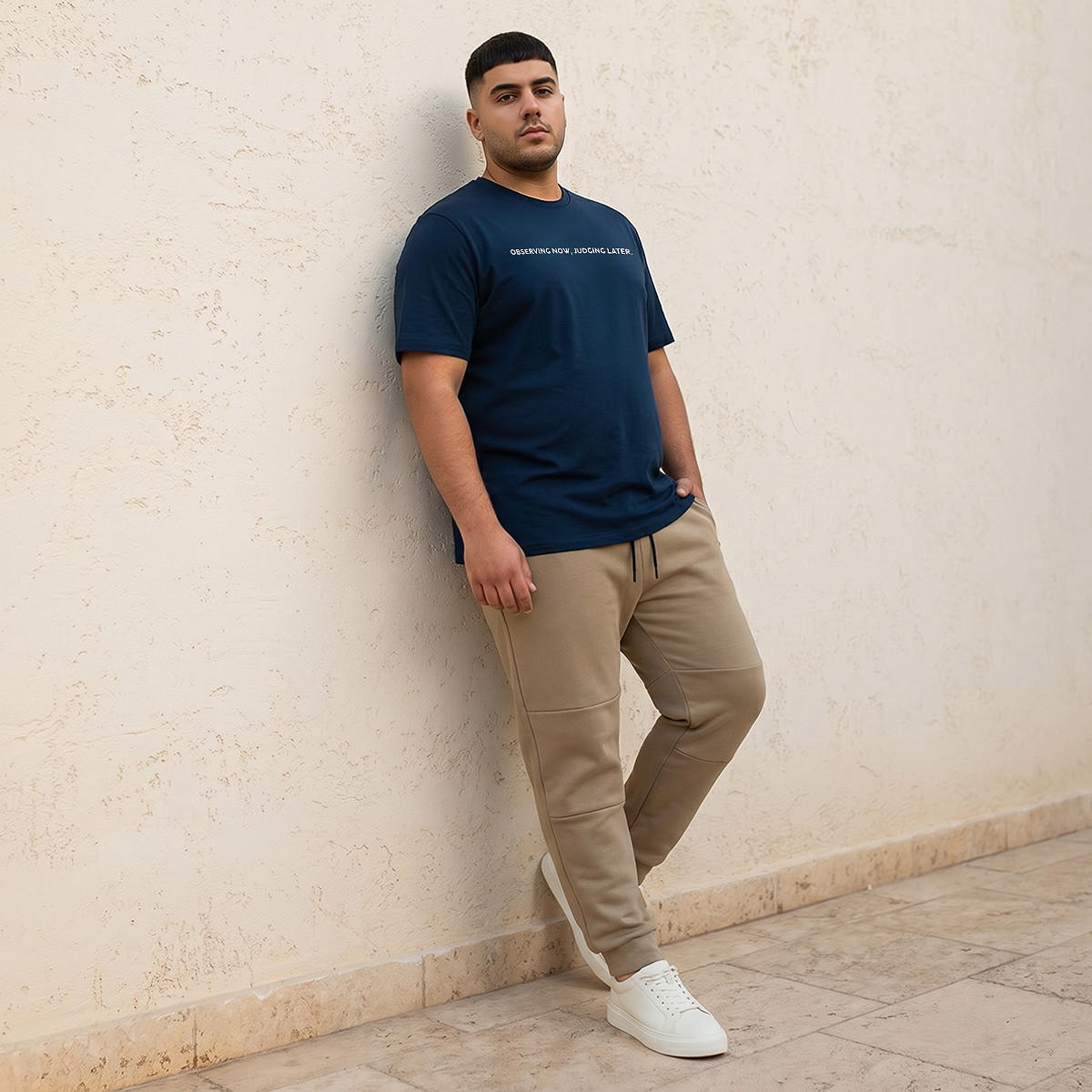 Men Regular Fit Crew Neck Short Sleeves Slogan Print T-shirt-men-clothing-tshirtsandpolos-tshirts-image-3