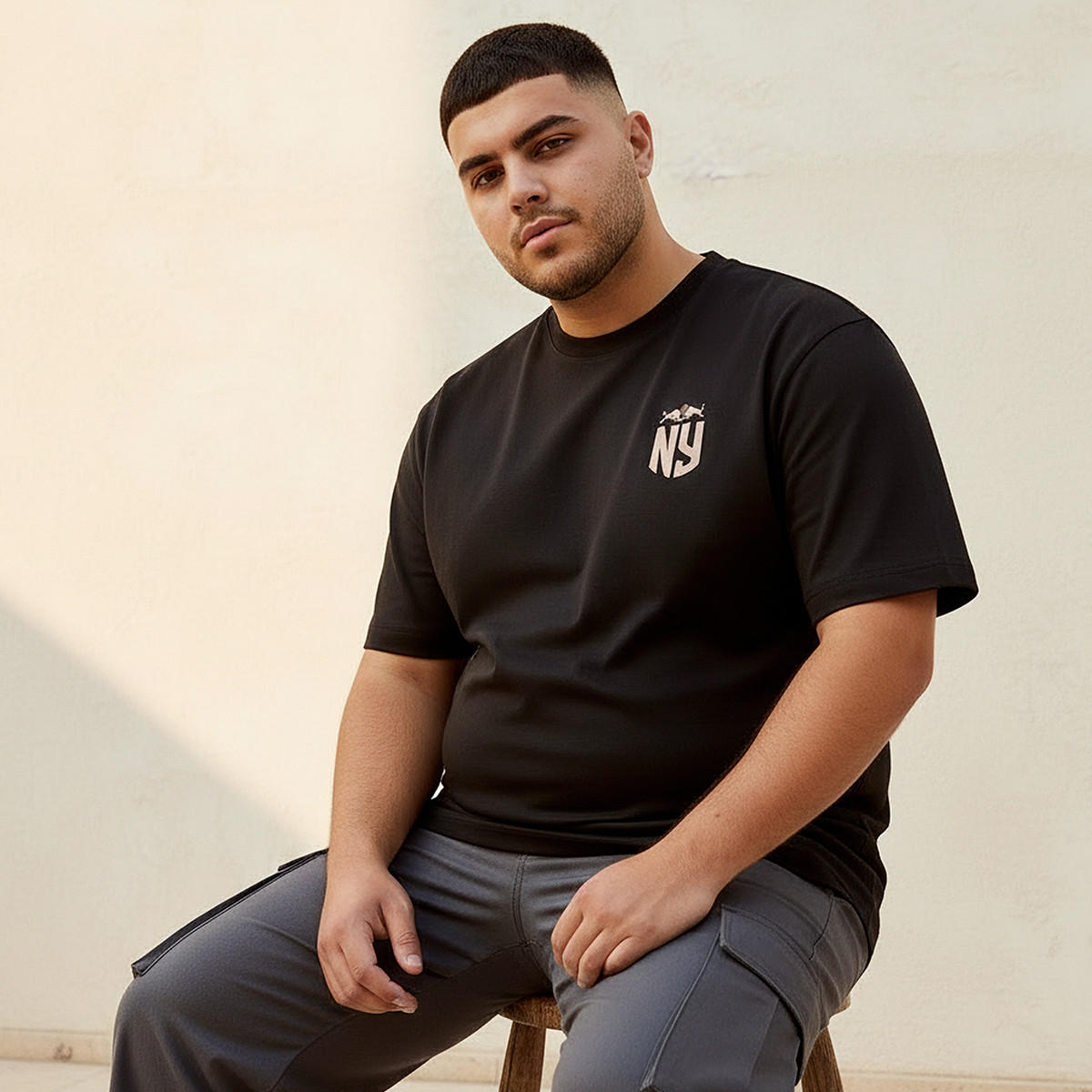 Men Regular Fit Crew Neck Short Sleeves Graphic Print T-shirt-men-clothing-tshirtsandpolos-tshirts-image-5