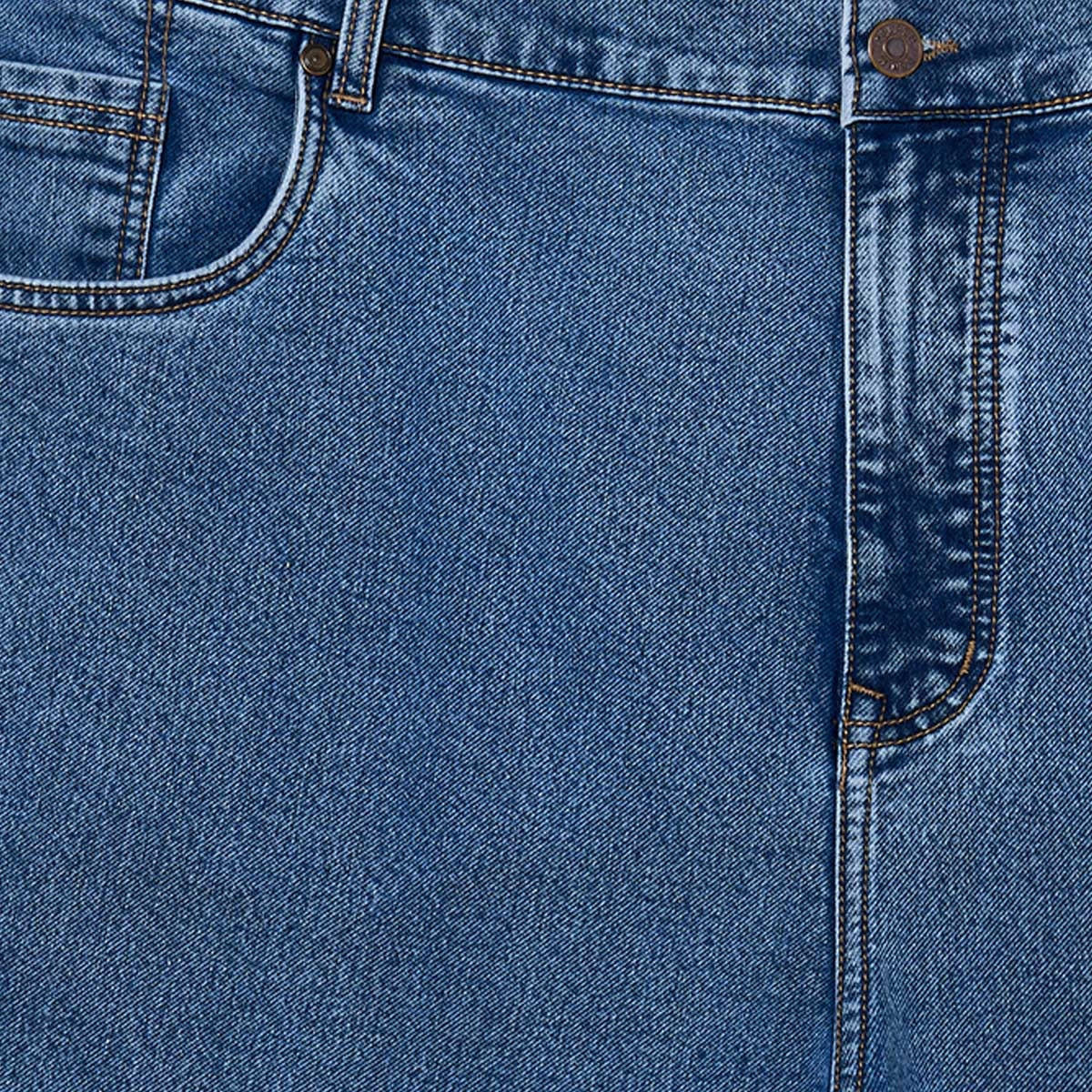 بنطلون جينز بخصر مرن وقصة عادية من سبلاش ماكسيم بلس-men-clothing-jeans-image-2