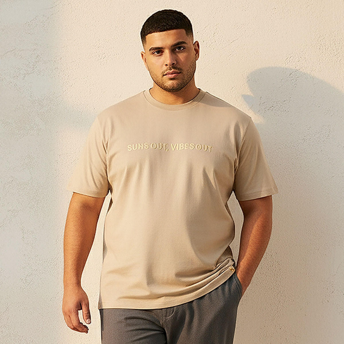 Splash Maxim Plus Regular Fit Crew Neck Short Sleeves Printed T-shirt-men-clothing-tshirtsandpolos-tshirts-image-1