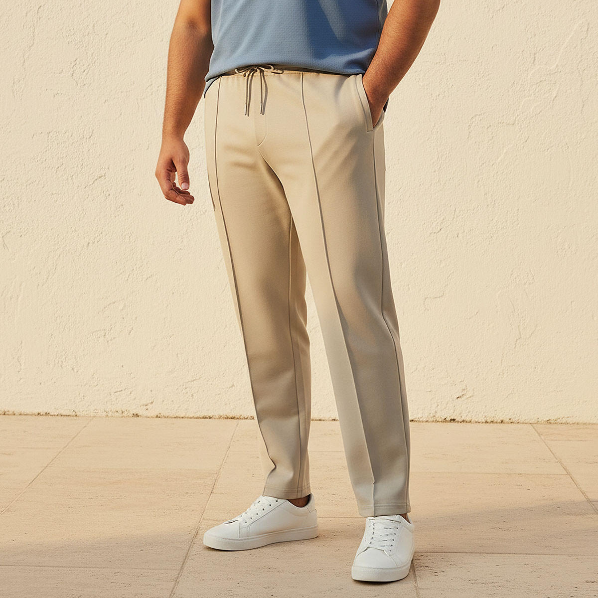 Splash Maxim Plus Regular Fit Joggers Drawstring Closure-men-clothing-bottoms-joggers-image-1