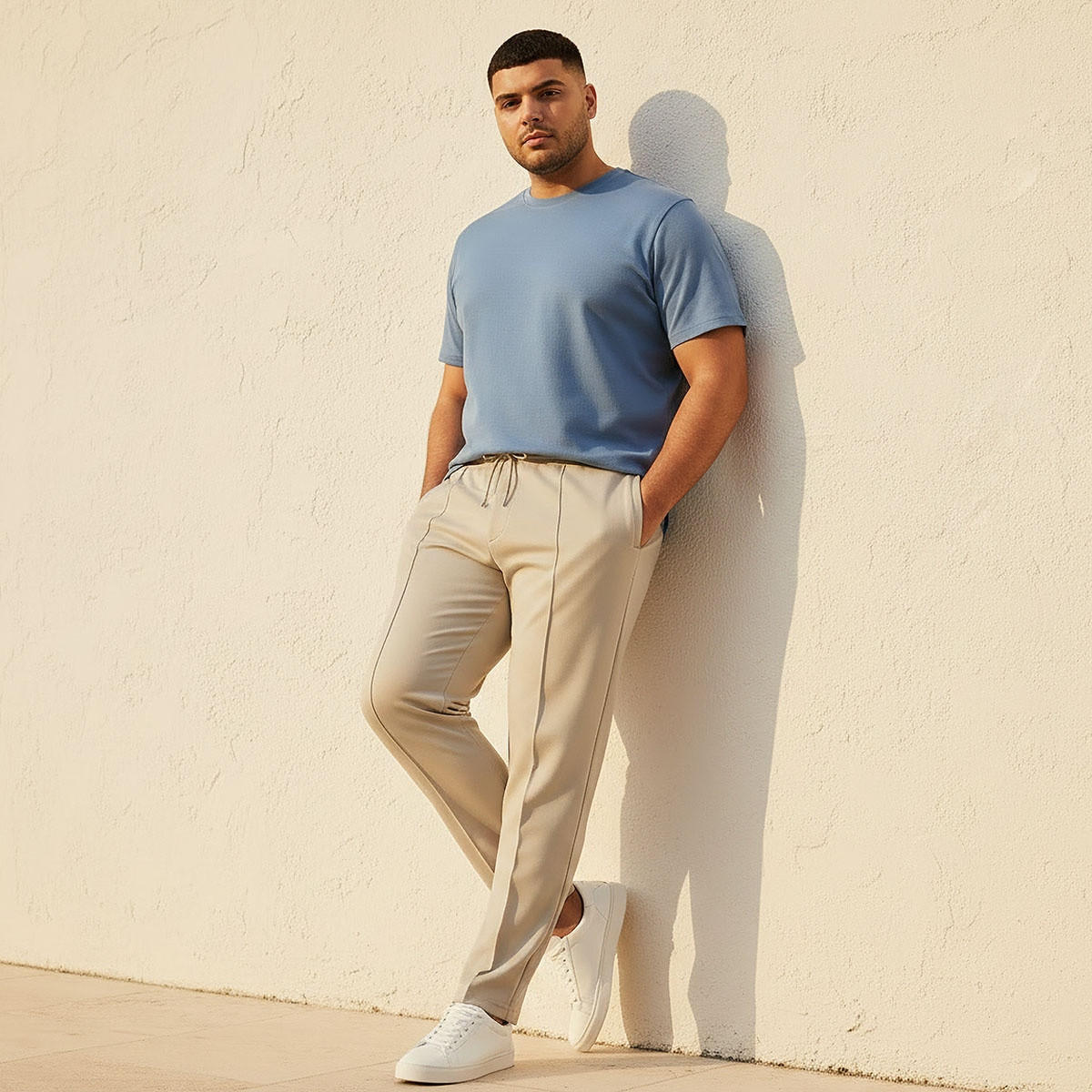Splash Maxim Plus Regular Fit Joggers Drawstring Closure-men-clothing-bottoms-joggers-image-3