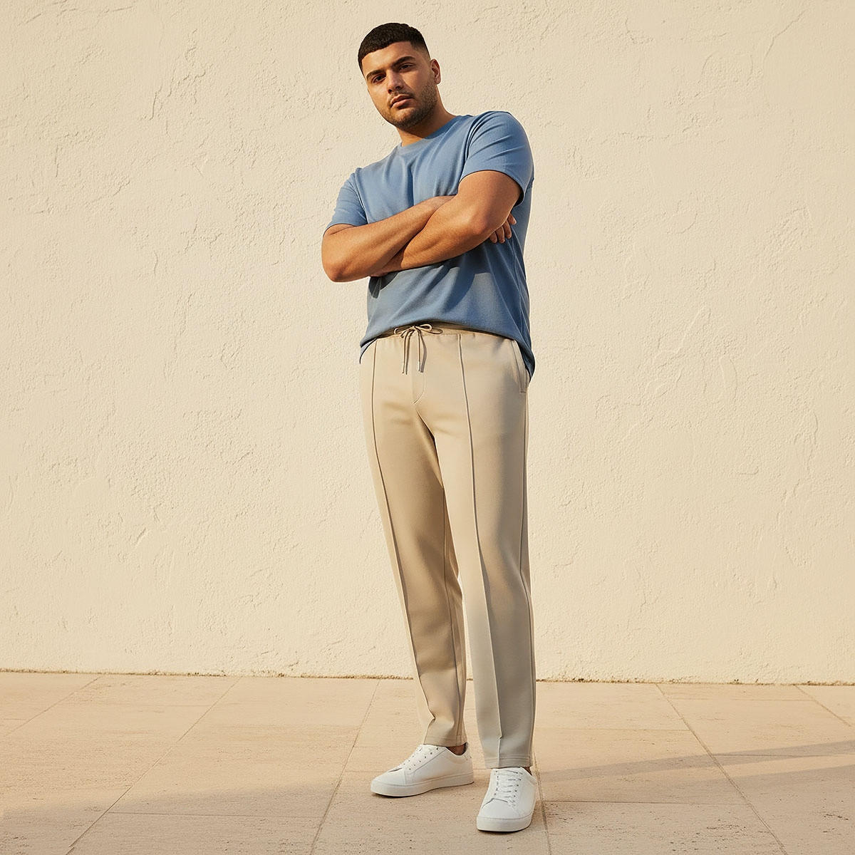 Splash Maxim Plus Regular Fit Joggers Drawstring Closure-men-clothing-bottoms-joggers-image-4