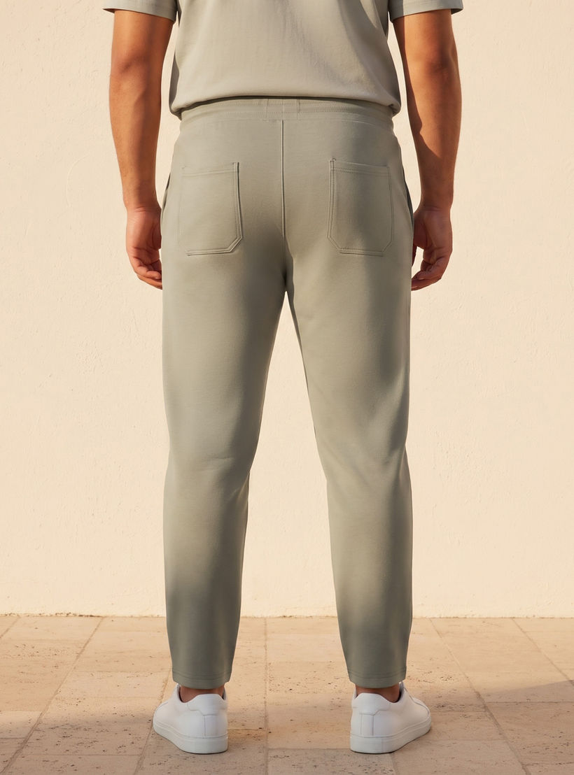 Splash Maxim Plus Regular Fit Joggers with Pintuck Detail-men-clothing-bottoms-joggers-image-4