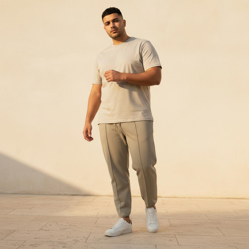 Splash Maxim Plus Regular Fit Joggers with Pintuck Detail-men-clothing-bottoms-joggers-image-5