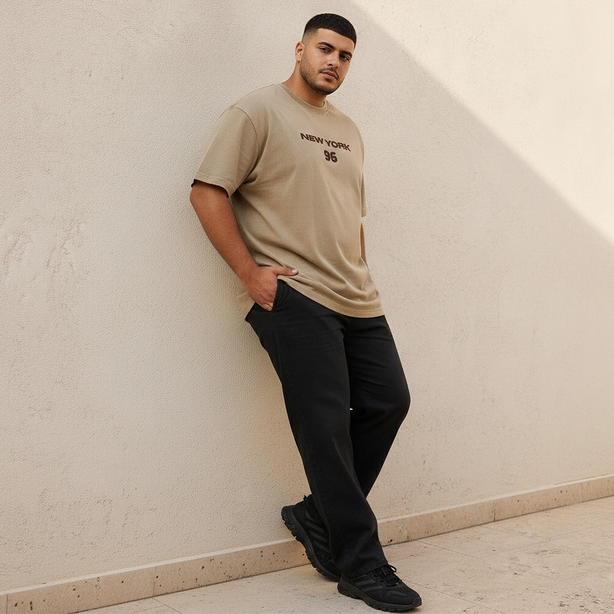 Splash Maxim Plus Crew Neck Short Sleeves New York Print T-shirt-men-clothing-tshirtsandpolos-tshirts-image-3