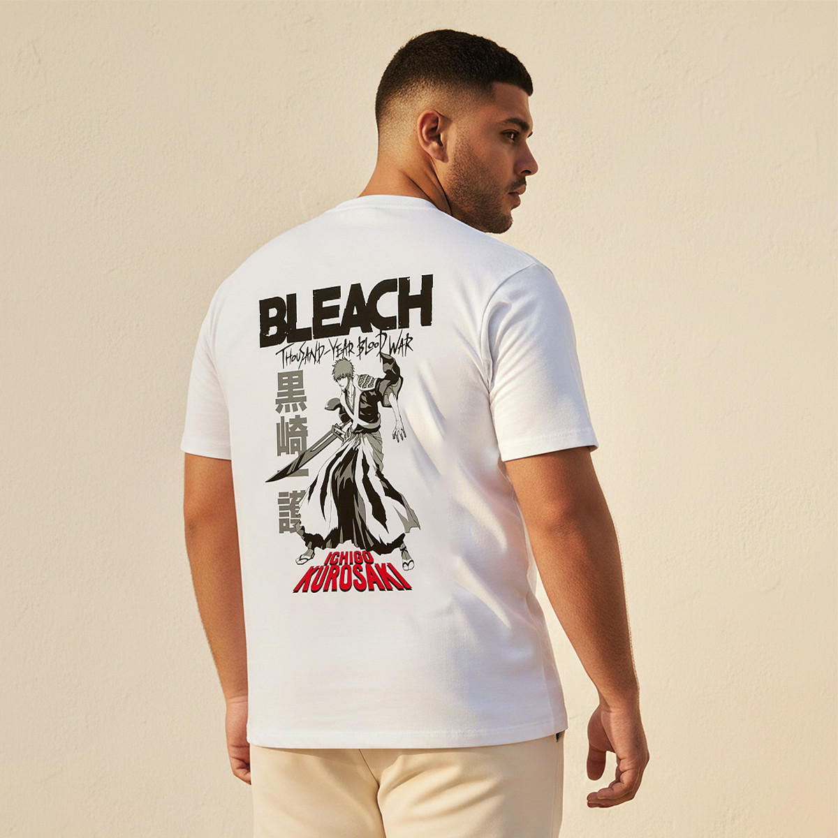 Ichigo Kurosaki Splash Maxim Plus Crew Neck Short Sleeves Graphic Print T-shirt-men-clothing-tshirtsandpolos-tshirts-image-4