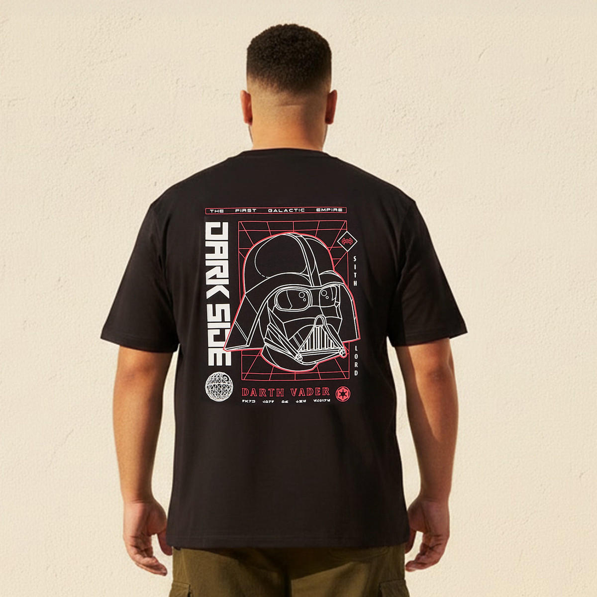 Dark Side Darth Vader Men Crew Neck Short Sleeves T-shirt-men-clothing-tshirtsandpolos-tshirts-image-4