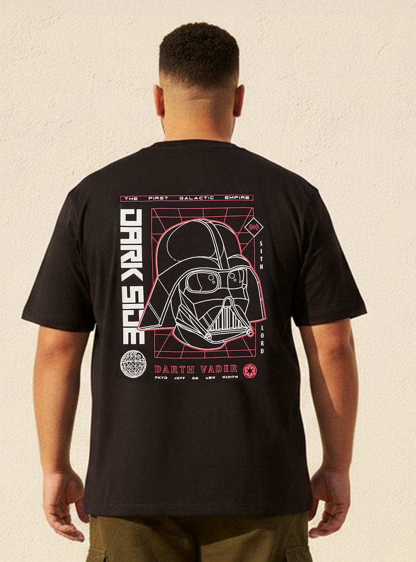 Dark Side Darth Vader Men Crew Neck Short Sleeves T-shirt-men-clothing-tshirtsandpolos-tshirts-image-4