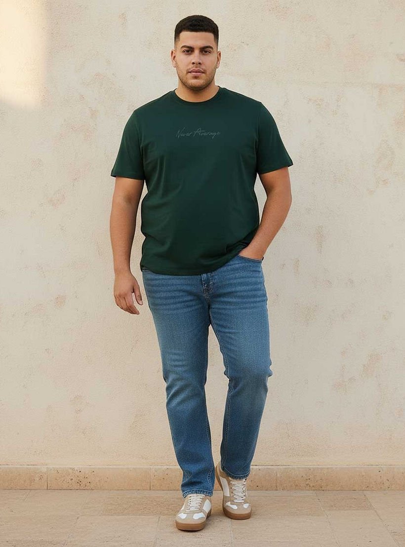 Splash Maxim Plus Crew Neck Short Sleeves Slogan Print T-shirt-men-clothing-tshirtsandpolos-tshirts-image-3