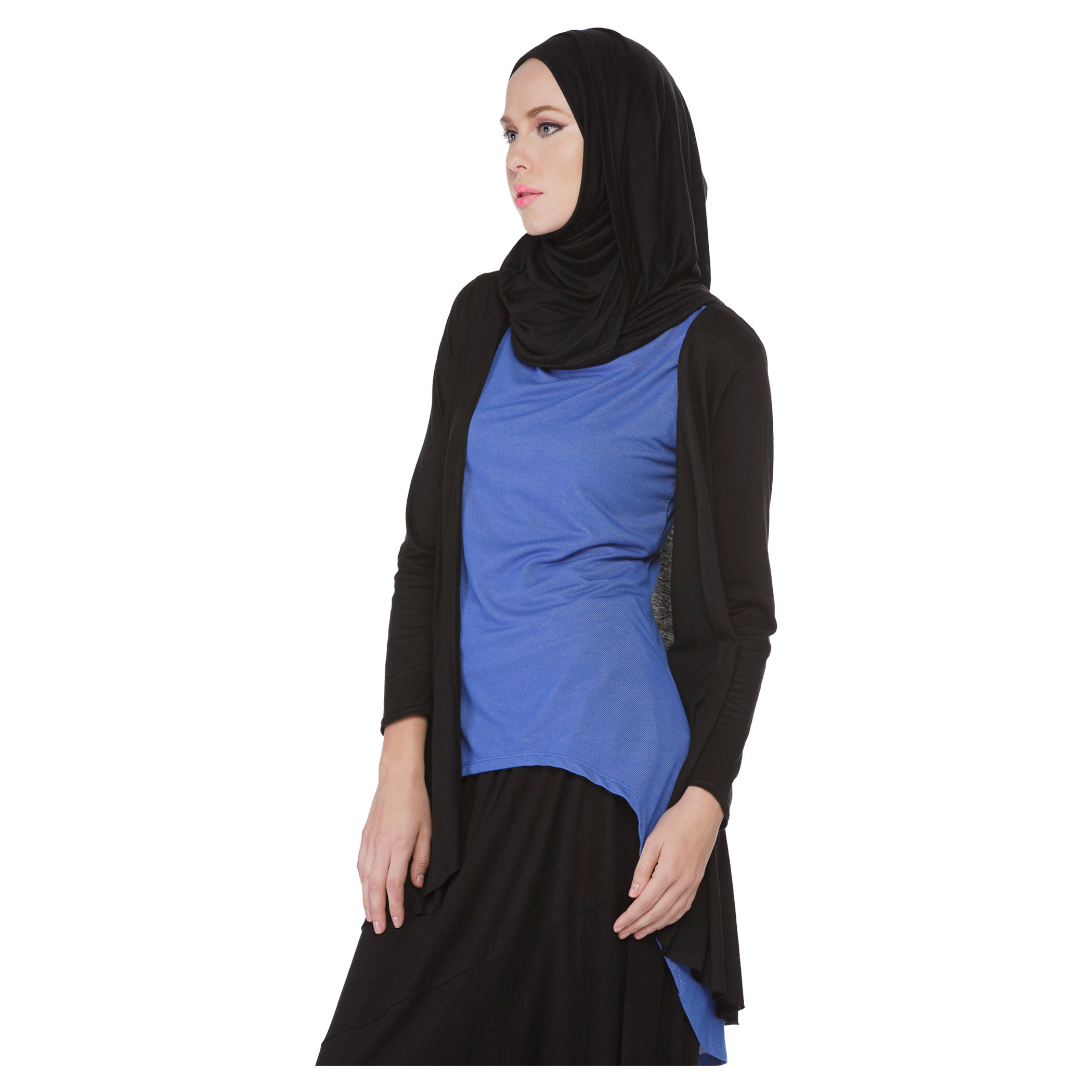 Solid Colour Poncho Shrug-women-clothing-shirtsandblouses-blouses-image-3