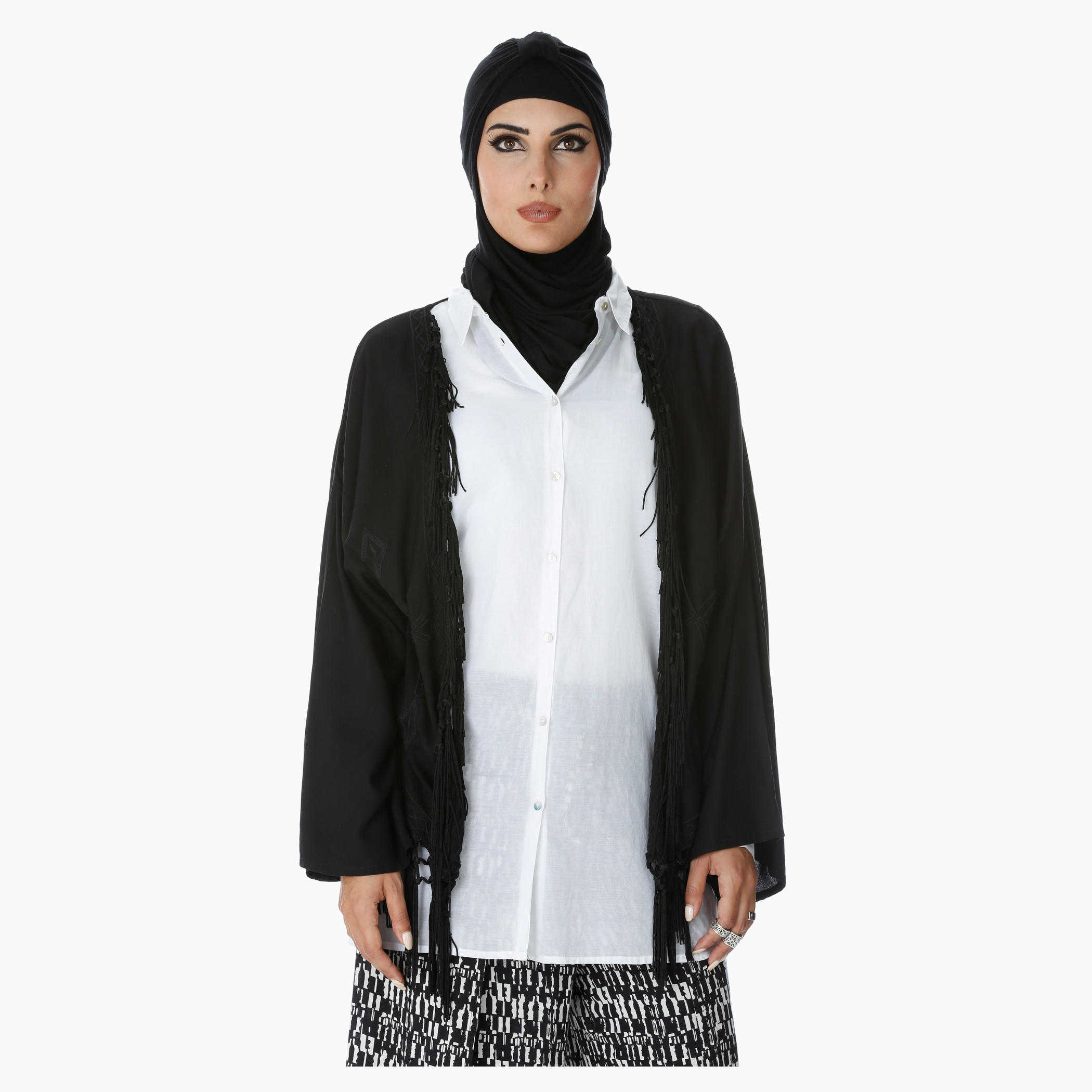 Long Sleeves Cardigan with Fringes-women-clothing-shirtsandblouses-blouses-image-1