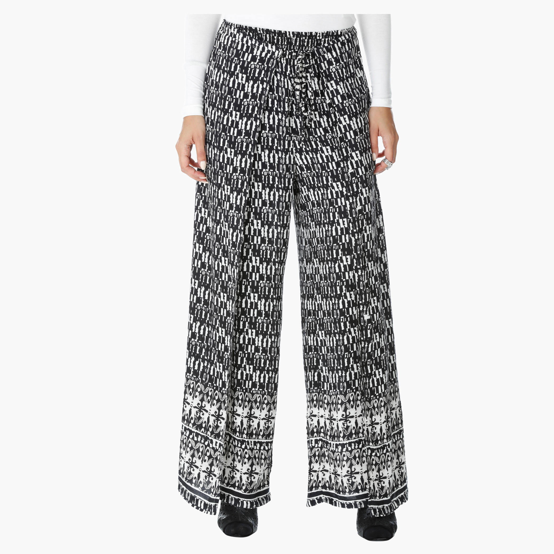 Full Length Elasticised Pants-women-clothing-bottoms-trousers-image-1