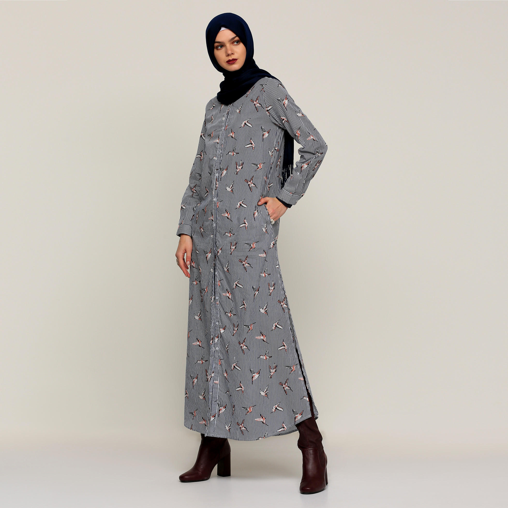 تونيك بأكمام طويلة وجيوب مع طبعات-women-clothing-shirtsandblouses-blouses-image-3