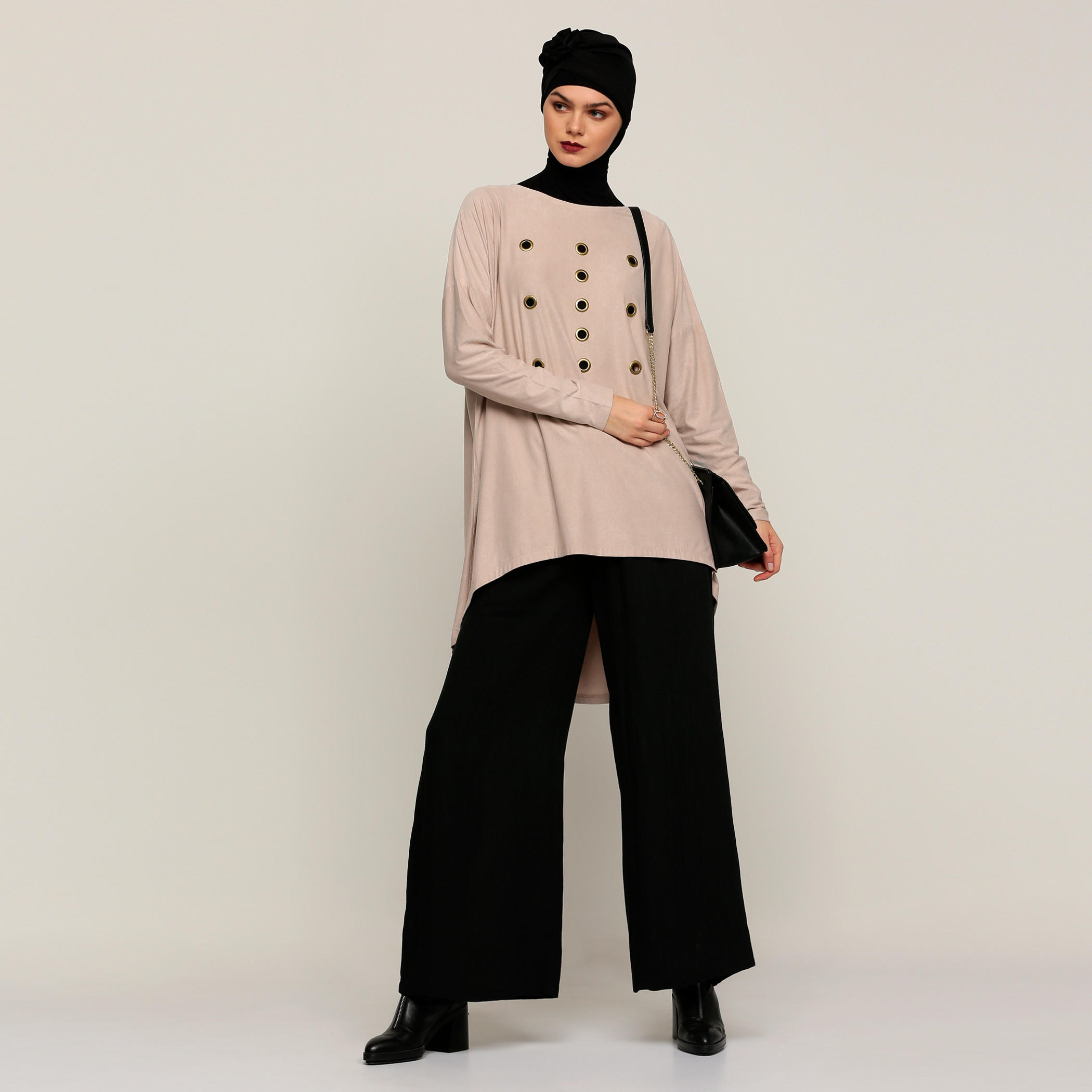 بنطال بالازو طويل بخصر مطّاطي وجيوب-women-clothing-bottoms-trousers-image-5