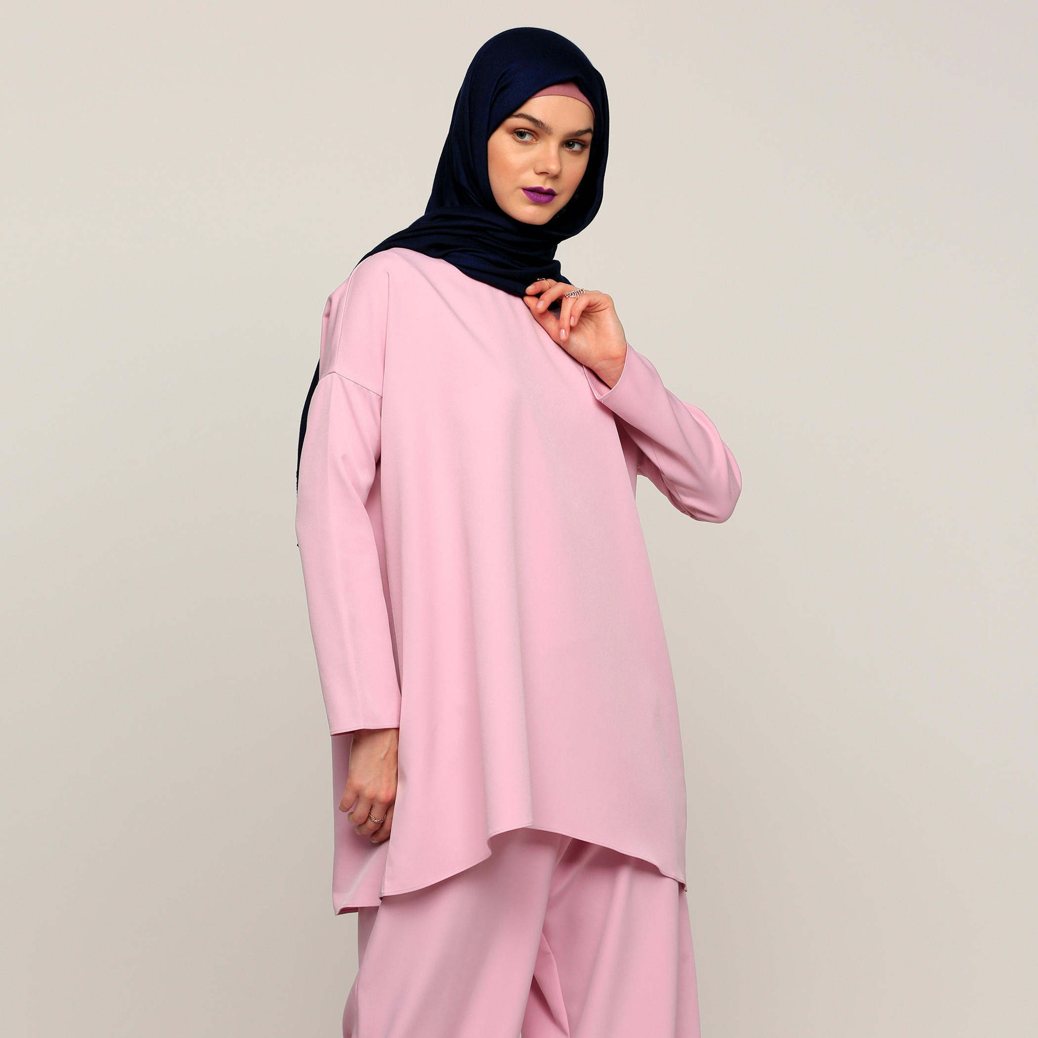  Round Neck Top with Long Sleeves-women-clothing-shirtsandblouses-blouses-image-1