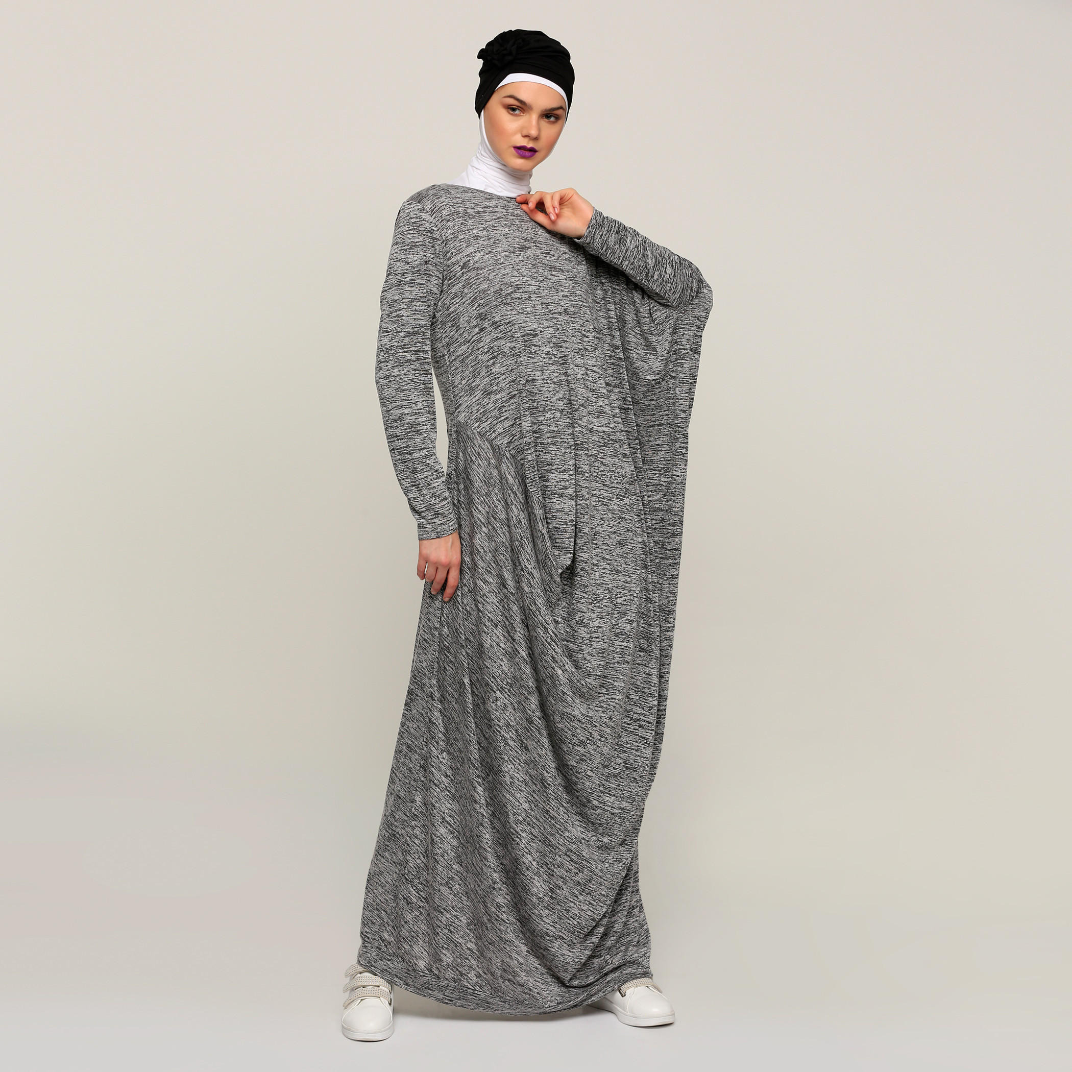 فستان ماكسي بأكمام-women-clothing-dresses-image-1