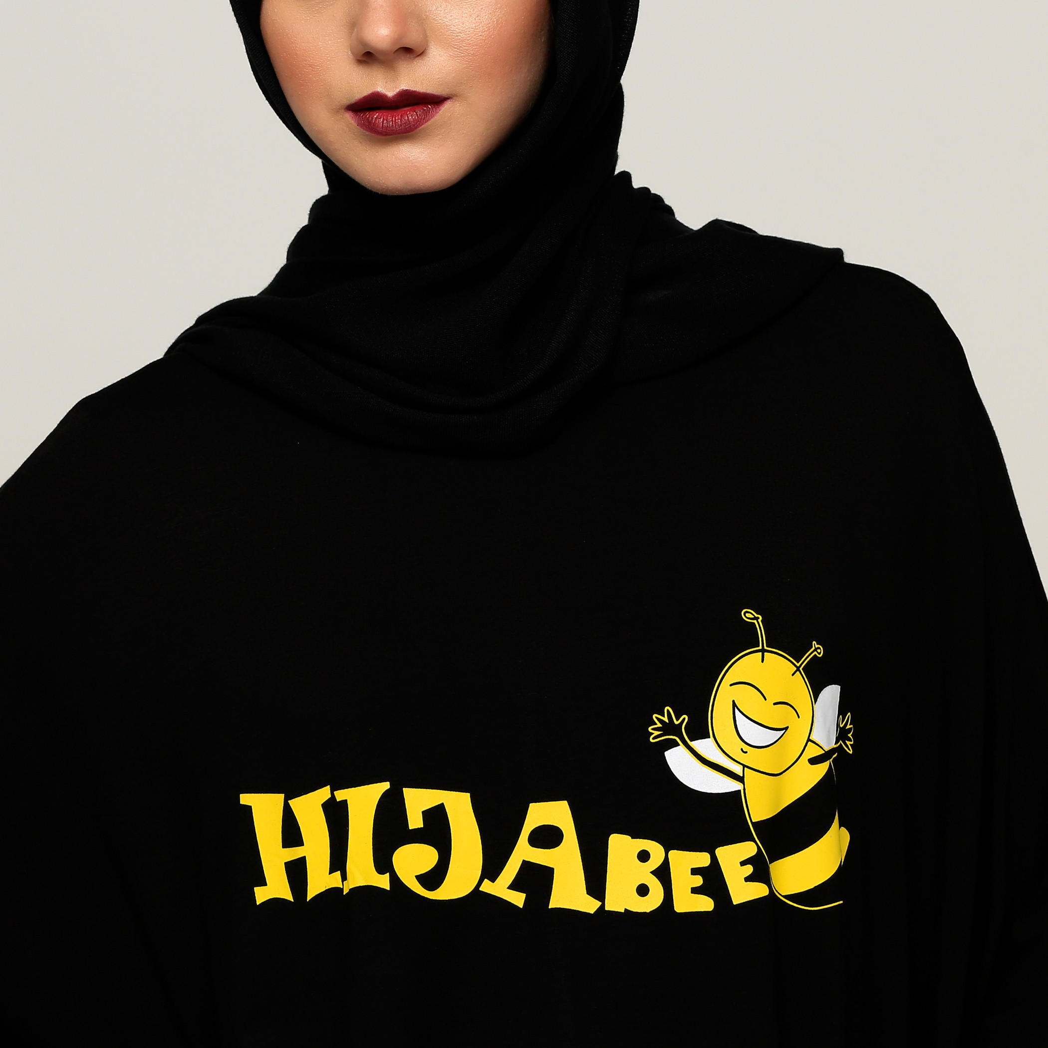Printed Oversized Top with Round Neck and Long Sleeves-women-clothing-shirtsandblouses-blouses-image-4