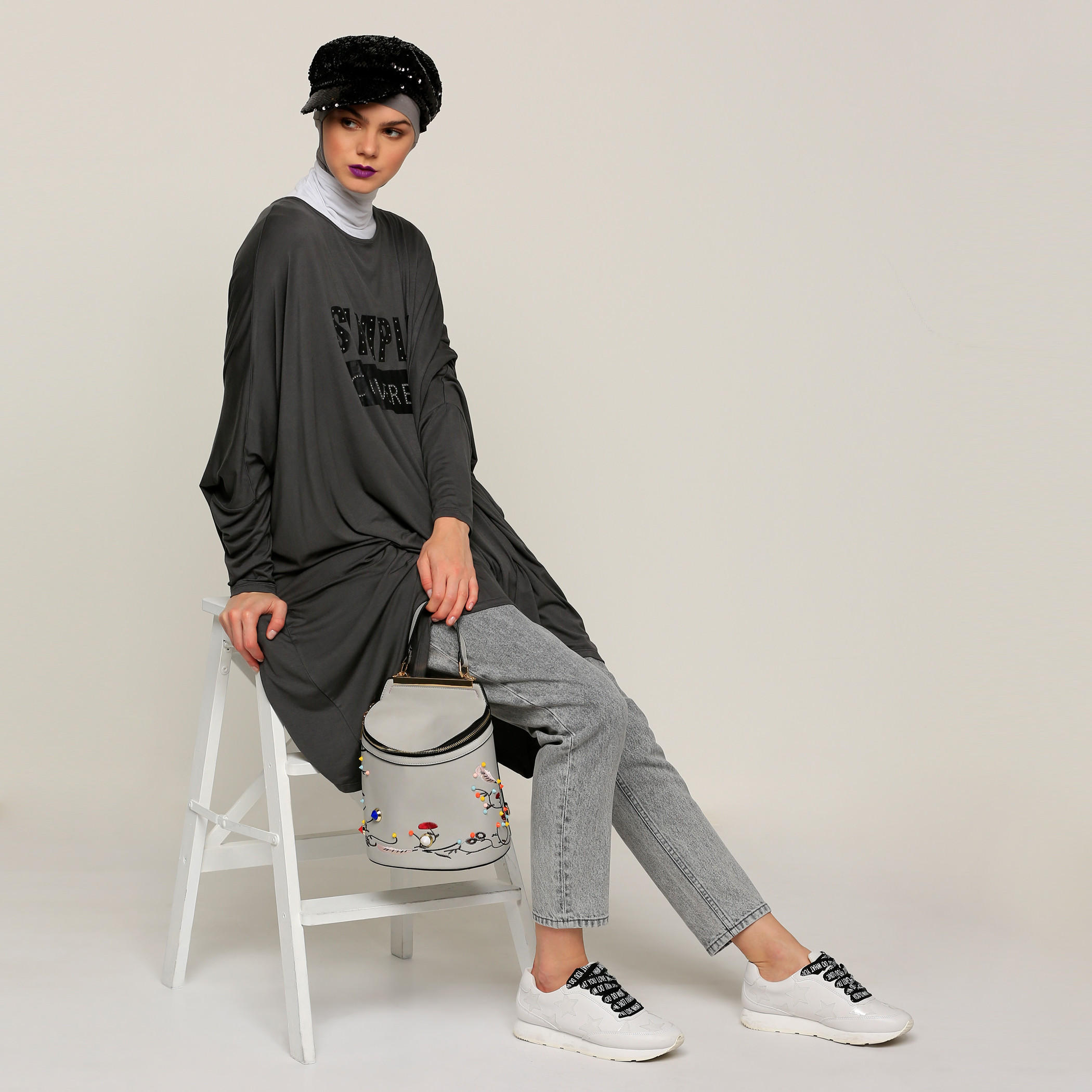 Round Neck Printed Top with Long Sleeves-women-clothing-shirtsandblouses-blouses-image-5