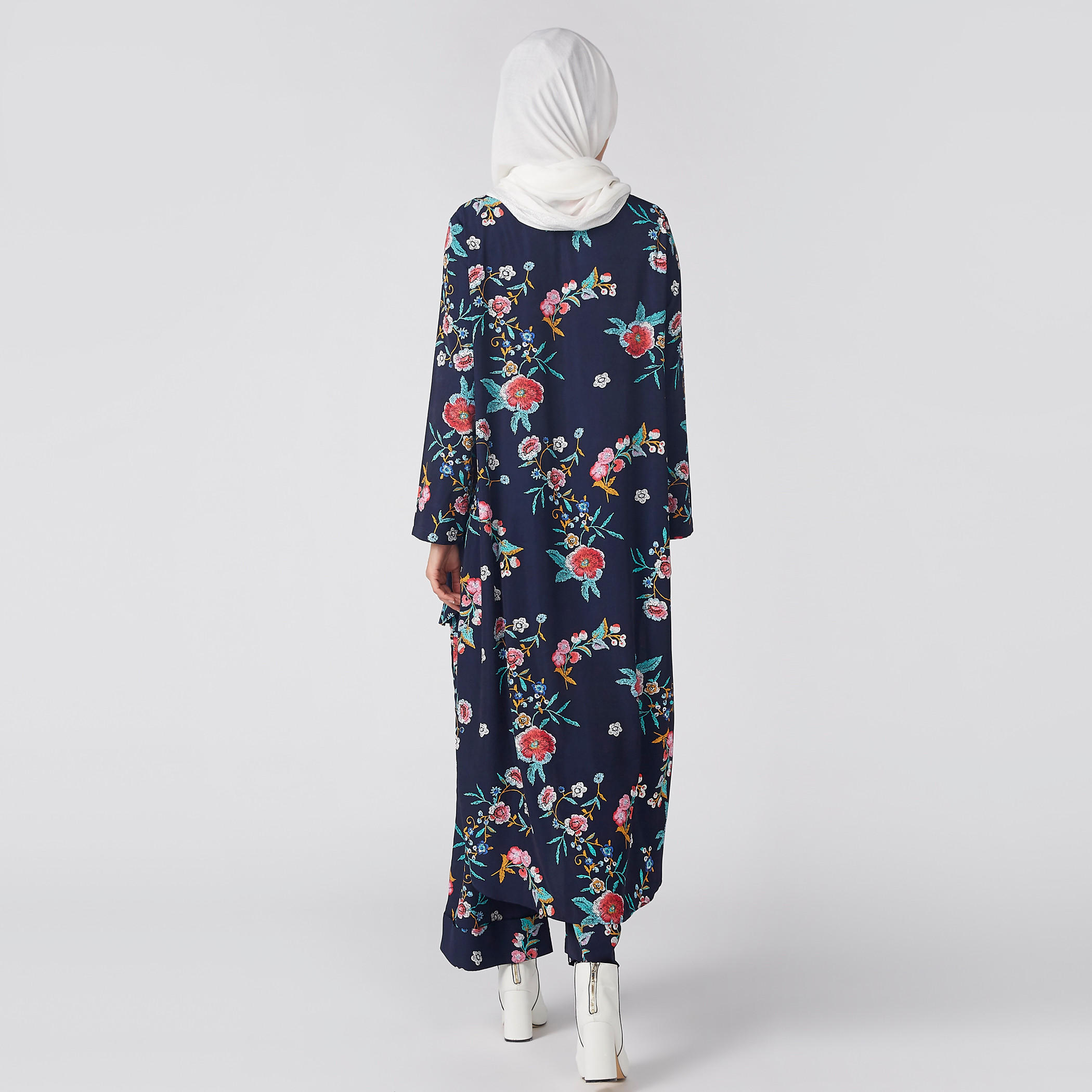 Floral Printed Long Sleeves Jumpsuit-women-clothing-jumpsuits-image-3