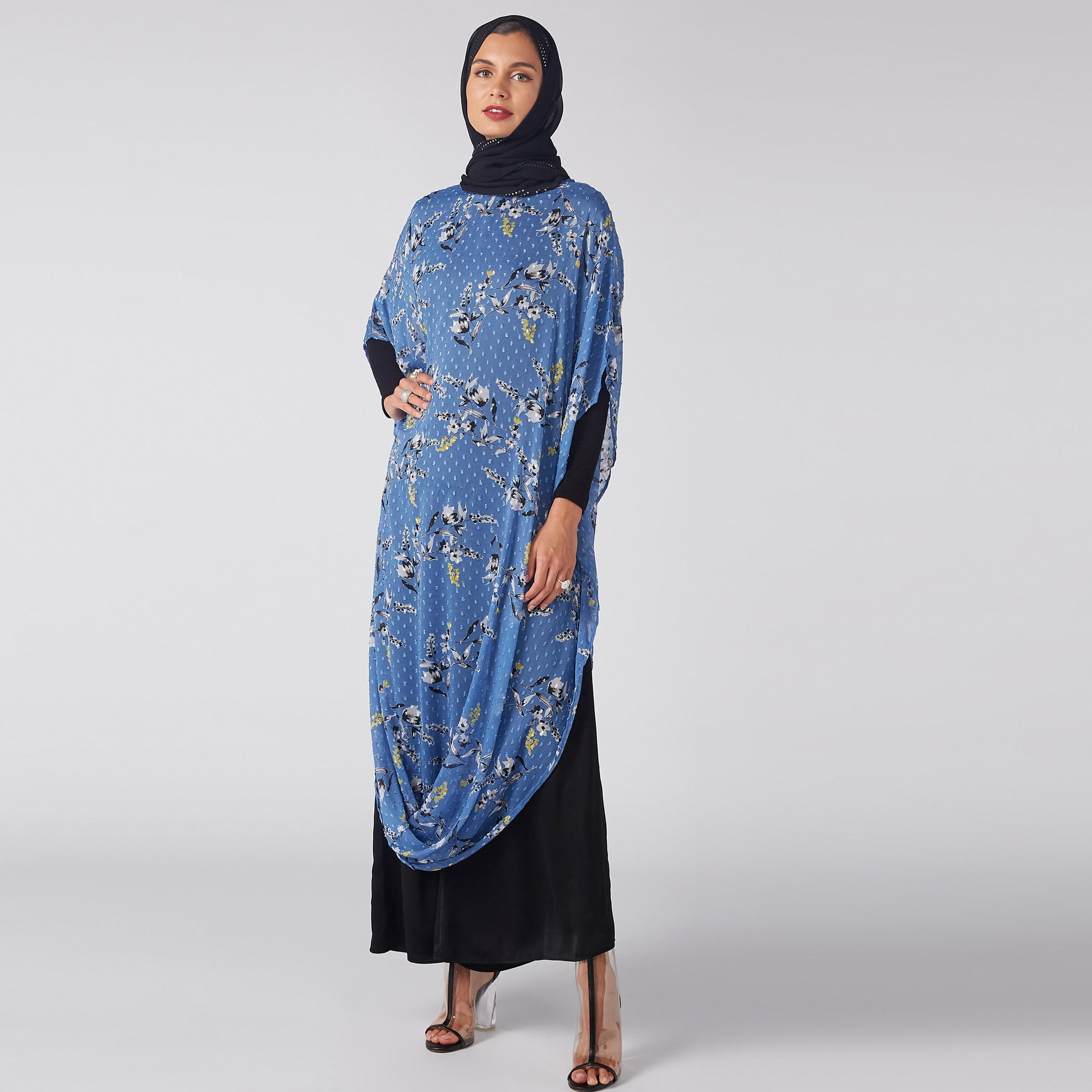فستان إيه لاين طويل بطبعات-women-clothing-dresses-image-1
