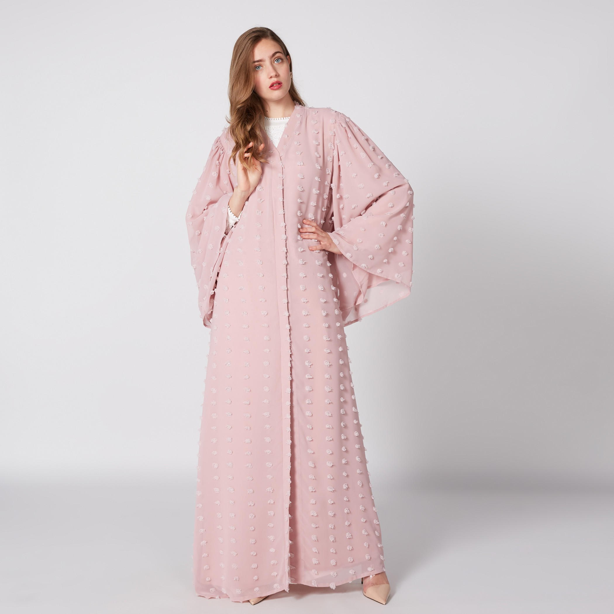 عباية بأكمام طويلة واسعة-women-arabicclothing-abayas-image-4
