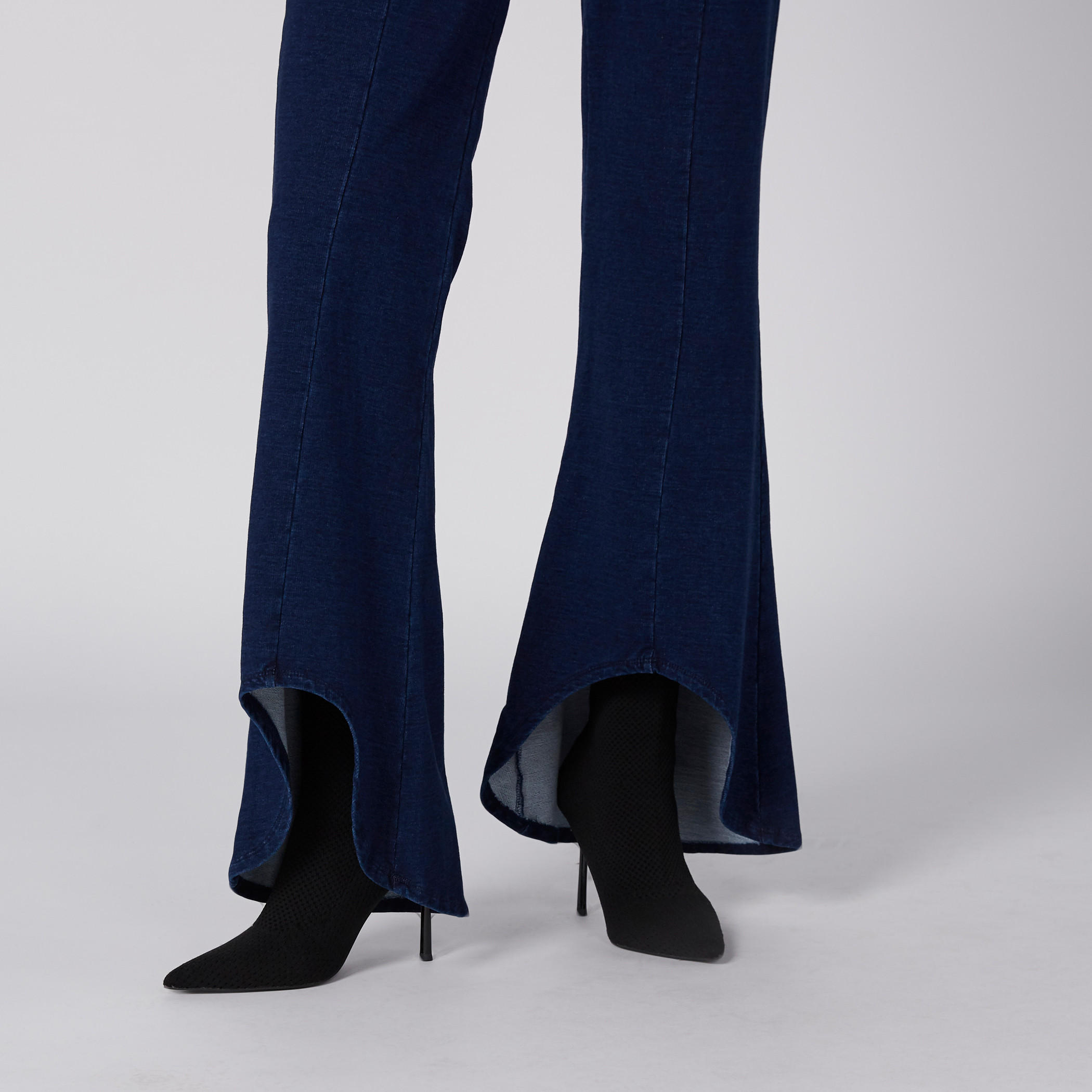 بنطال بوت كات طويل بخصر مطّاطي-women-clothing-bottoms-trousers-image-6