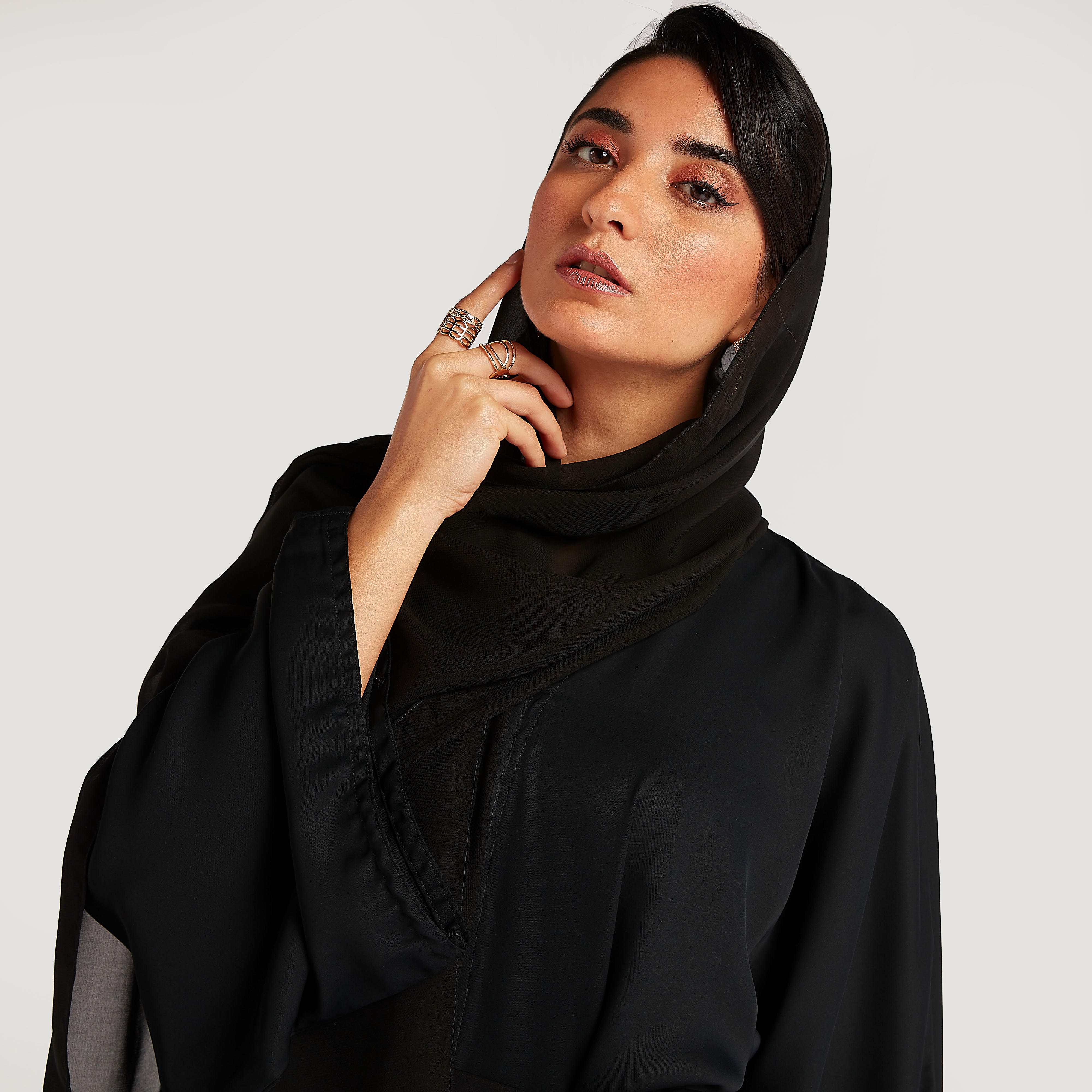 Abayas Embroidered A-line Belted Abaya-women-arabicclothing-abayas-image-6