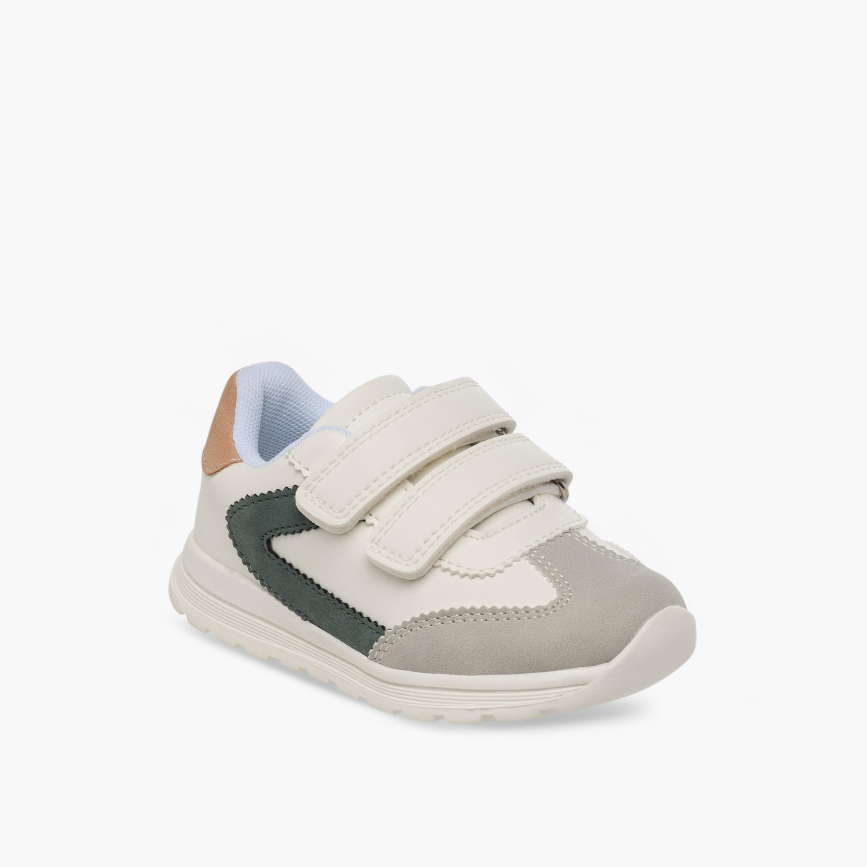 Barefeet Boys Panelled Hook and Loop Sneakers-boys-shoes-sneakers-image-2