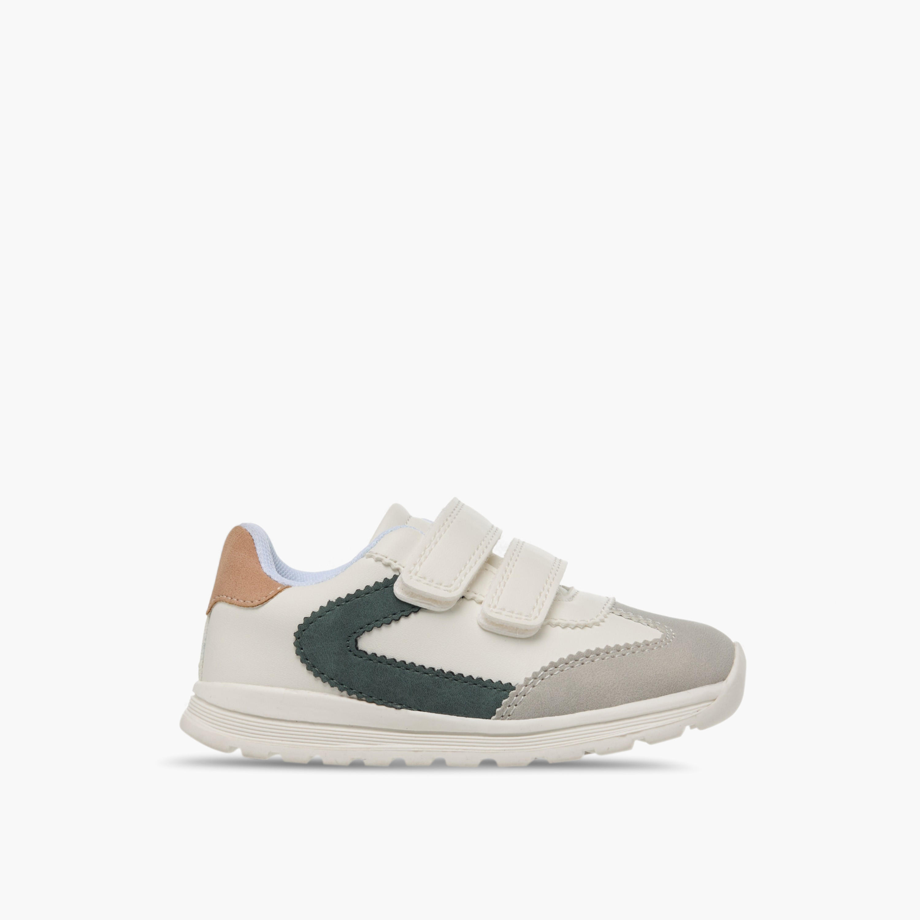 Barefeet Boys Panelled Hook and Loop Sneakers-boys-shoes-sneakers-image-3