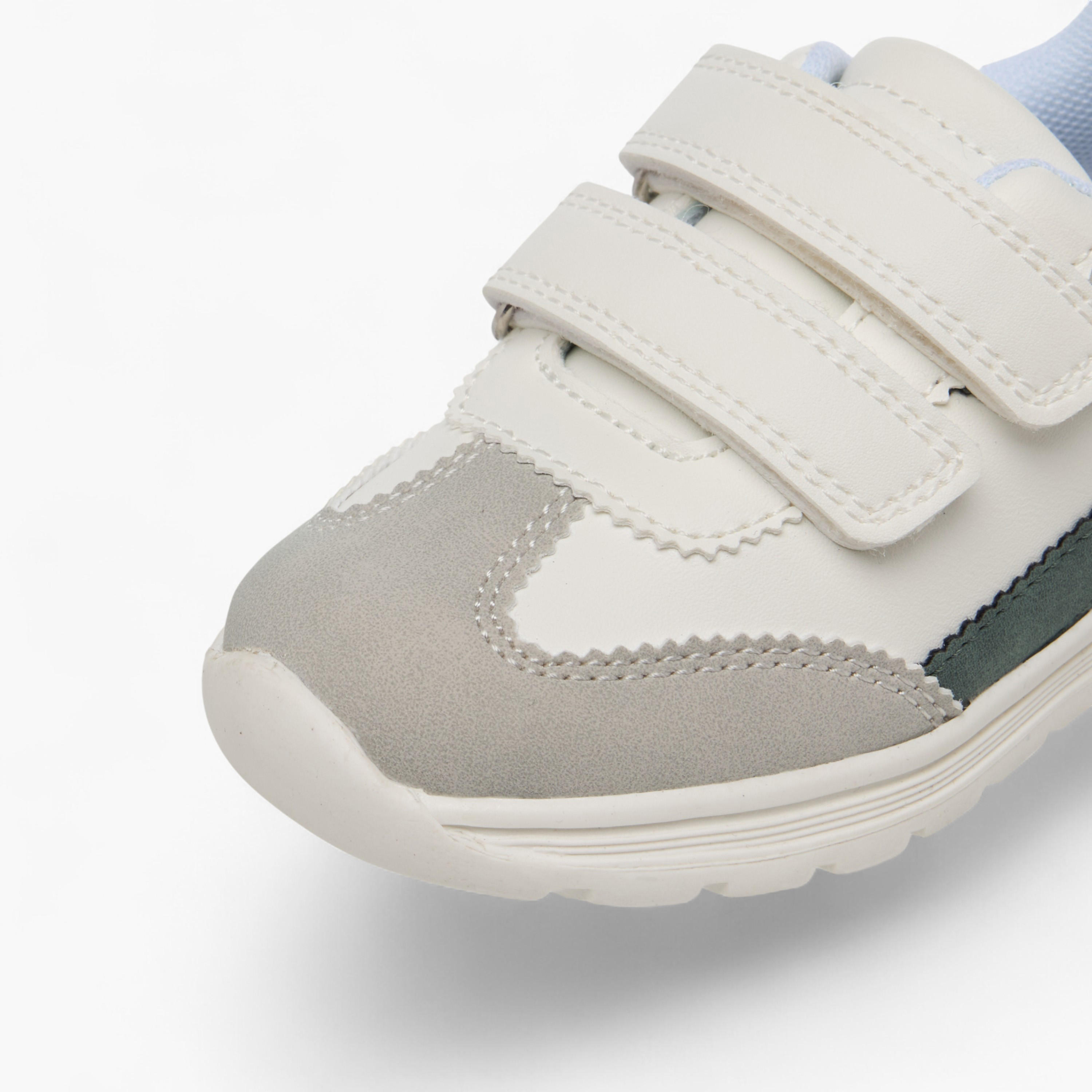 Barefeet Boys Panelled Hook and Loop Sneakers-boys-shoes-sneakers-image-4