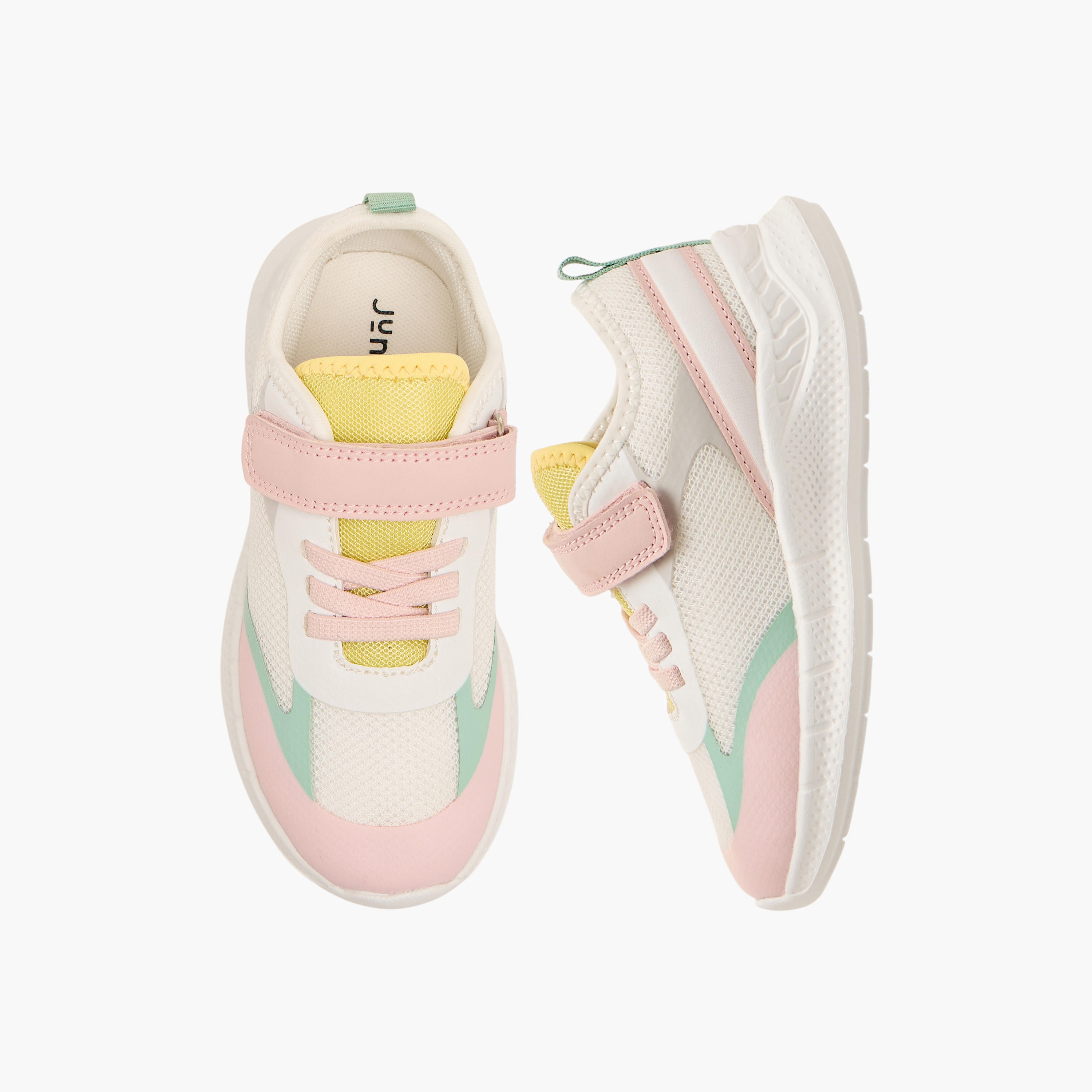 Juniors Girls Hook & Loop Ankle Sneakers-girls-shoes-sneakers-image-1