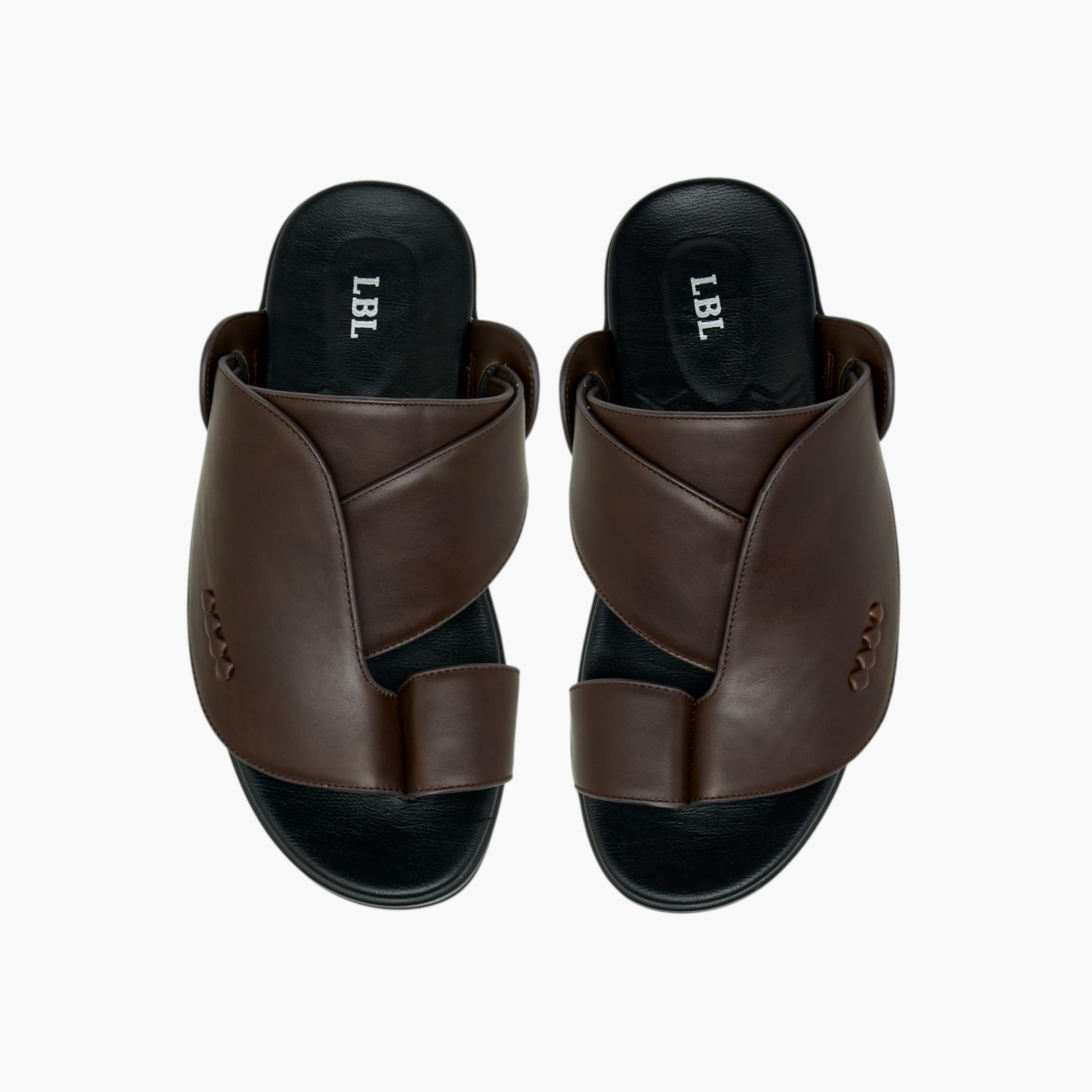 LBL by Shoexpress Solid Slip-On Arabic Sandals-men-shoes-sandals-image-1