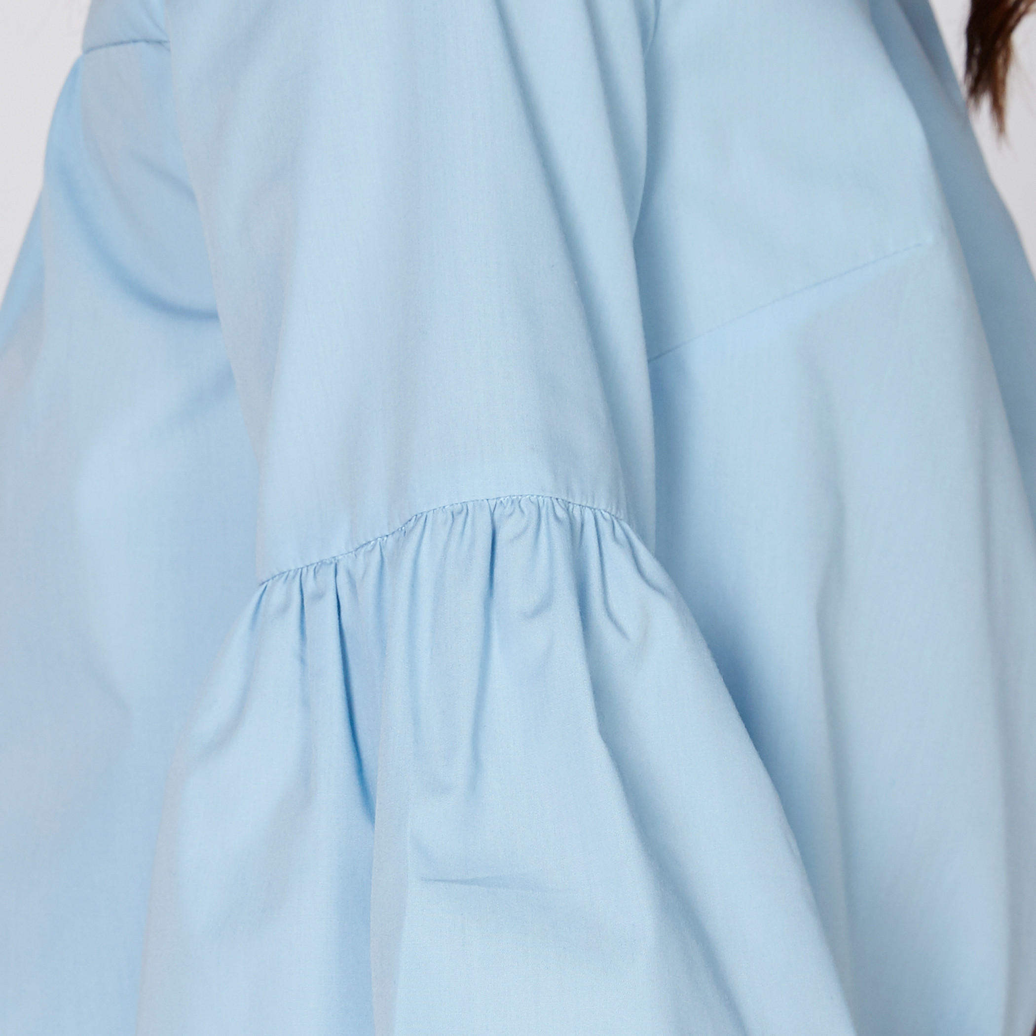 بلوزة بياقة مستديرة وأكمام 3/4-women-clothing-shirtsandblouses-blouses-image-3