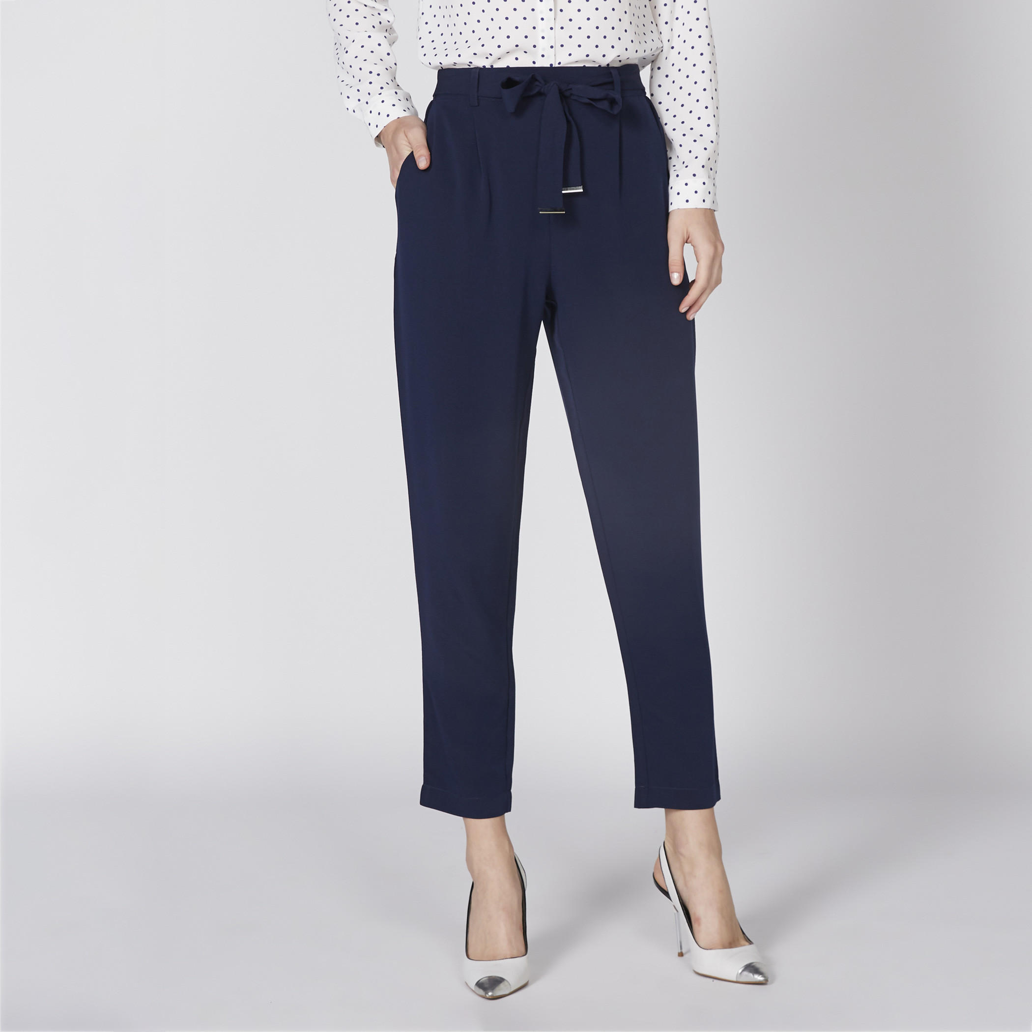 بنطال طويل برباط وجيوب-women-clothing-bottoms-trousers-image-1