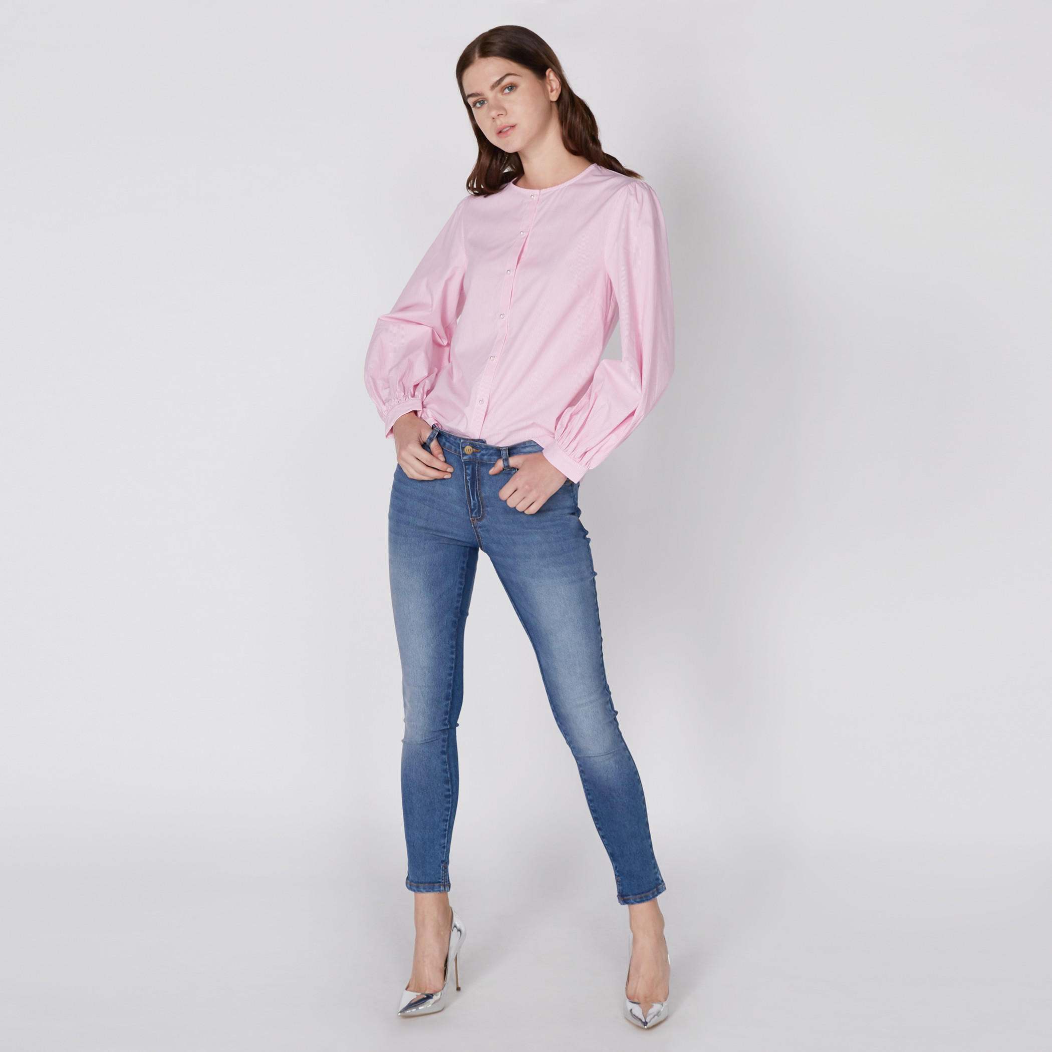 Full Length Jeans with Button Closure and Pocket Detail-women-clothing-bottoms-jeans-image-1