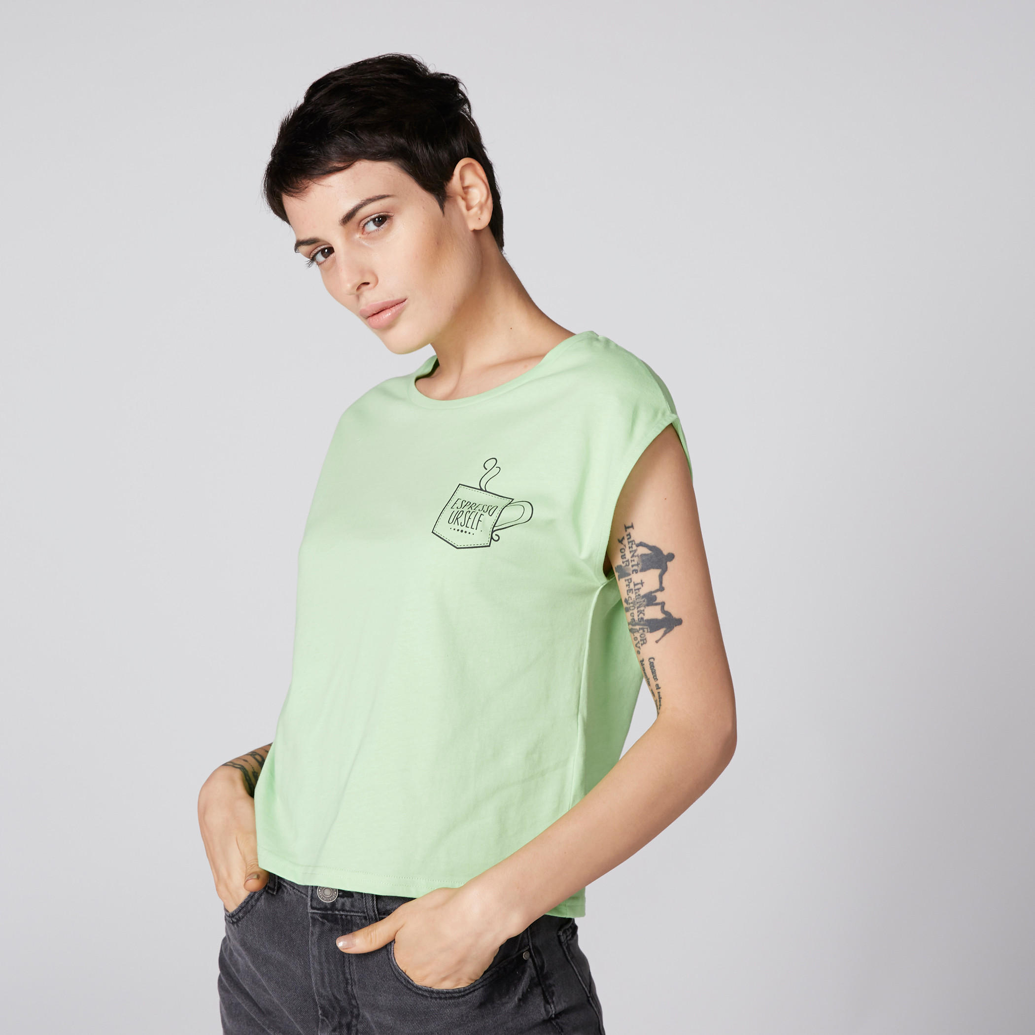 Printed T-Shirt with Round Neck-women-clothing-tshirts-image-1