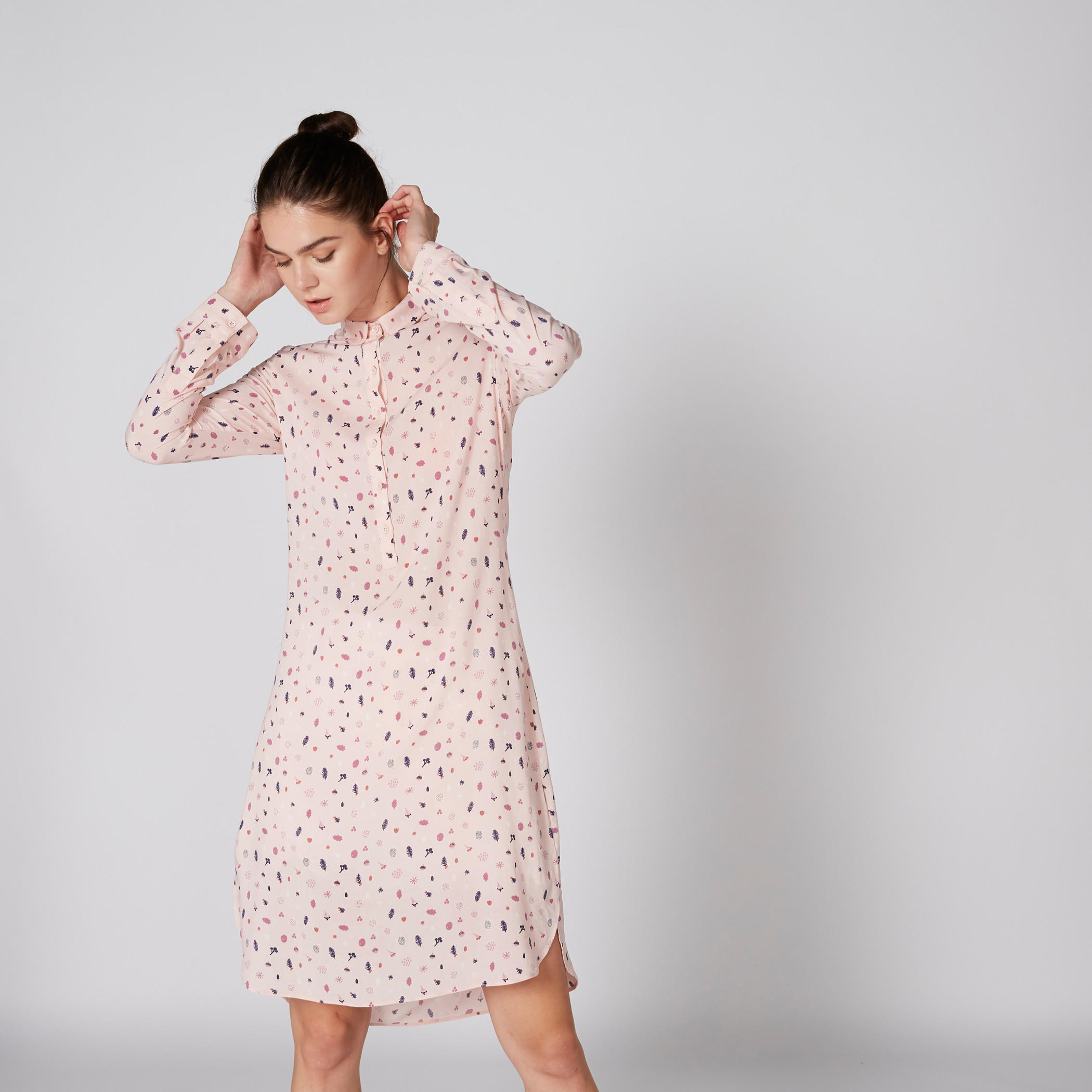 تونيك بأكمام طويلة وفتحات جانبية وطبعات-women-clothing-shirtsandblouses-blouses-image-3