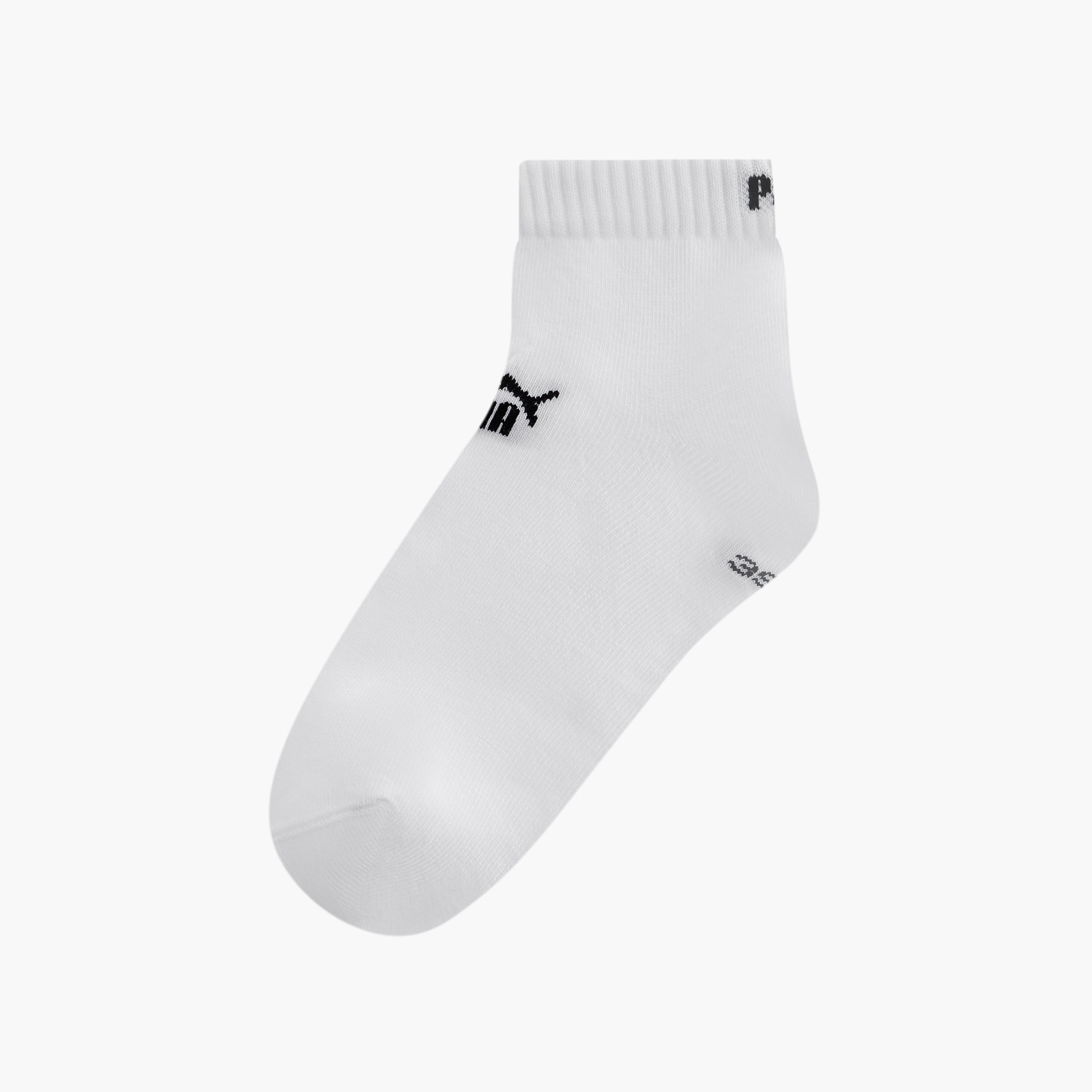 PUMA Logo Print Ankle Length Socks - Set of 3-men-socks-image-2