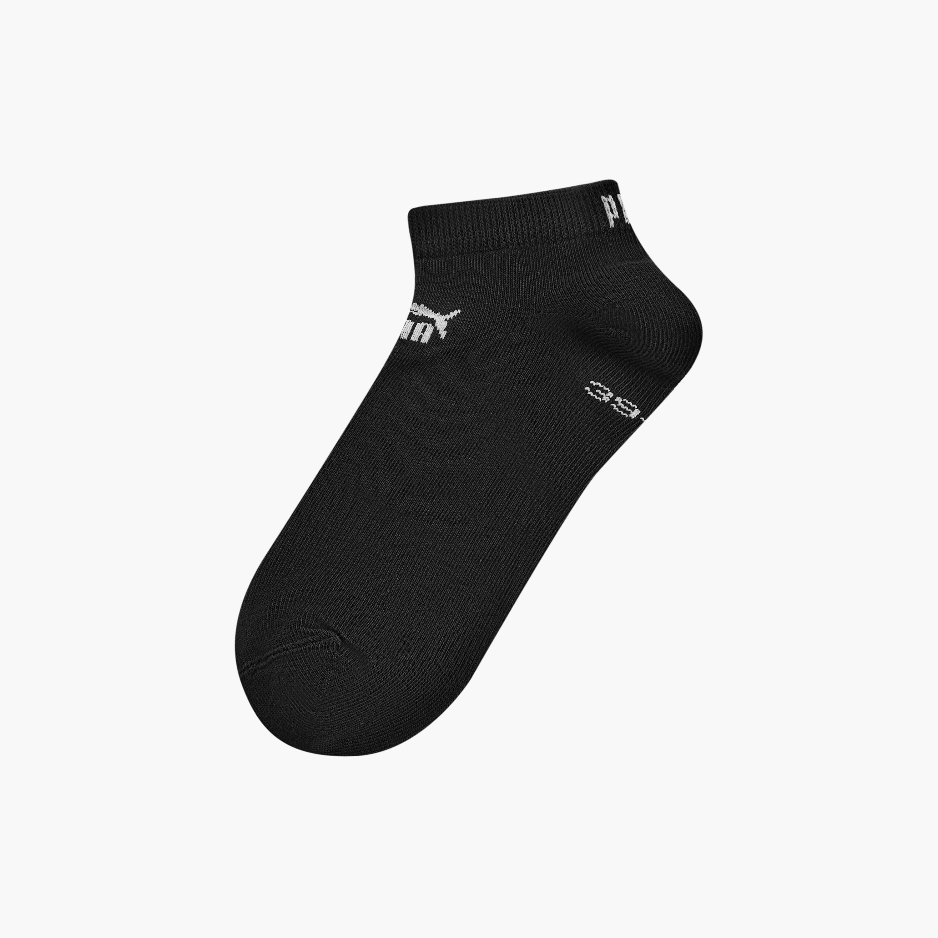 PUMA Logo Print Ankle Length Socks - Set of 3-men-socks-image-2