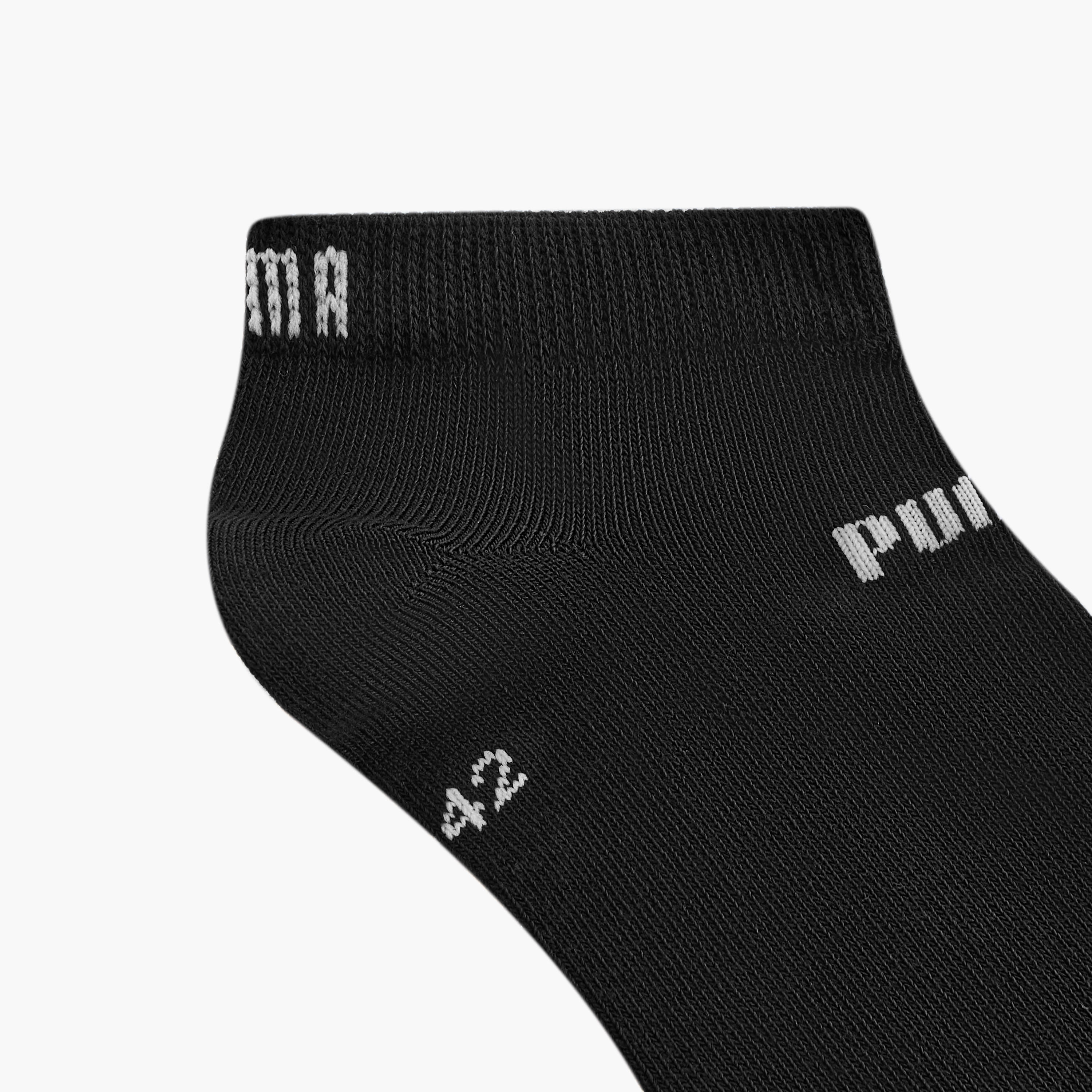 PUMA Logo Print Ankle Length Socks - Set of 3-men-socks-image-3