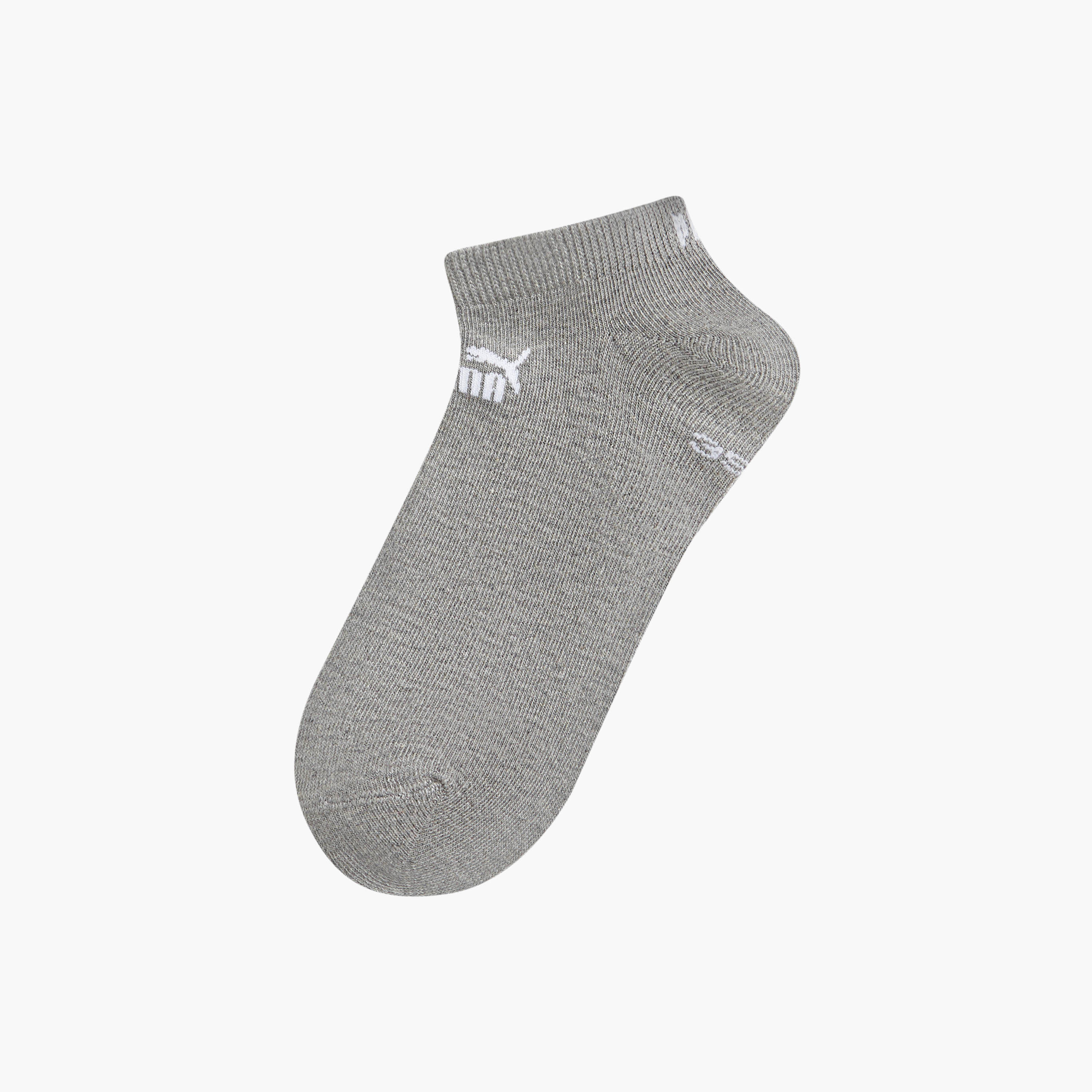 PUMA Logo Print Ankle Length Socks - Set of 3-men-socks-image-2