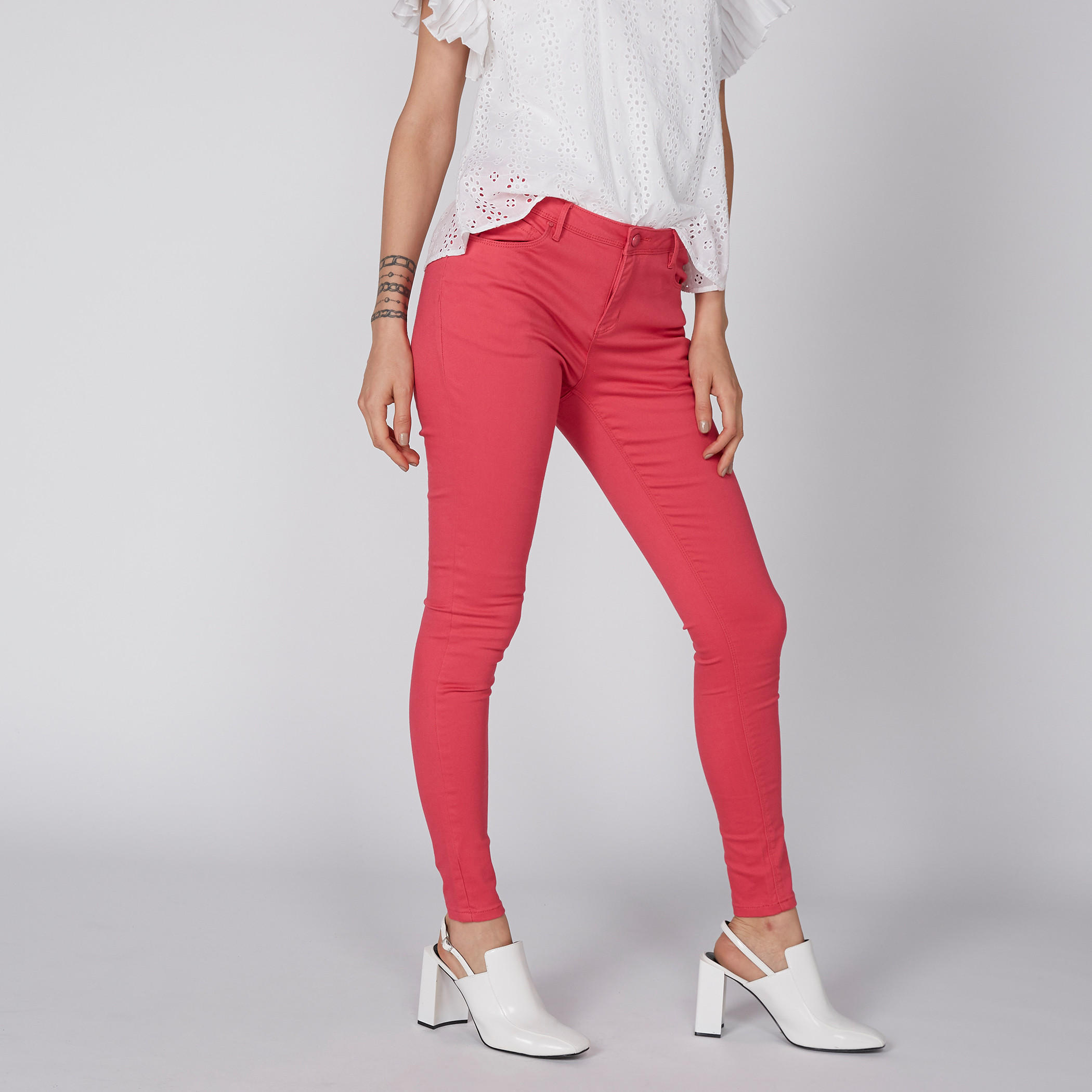 Full Length Chinos with Button Closure and Pocket Detail-women-clothing-bottoms-trousers-image-4