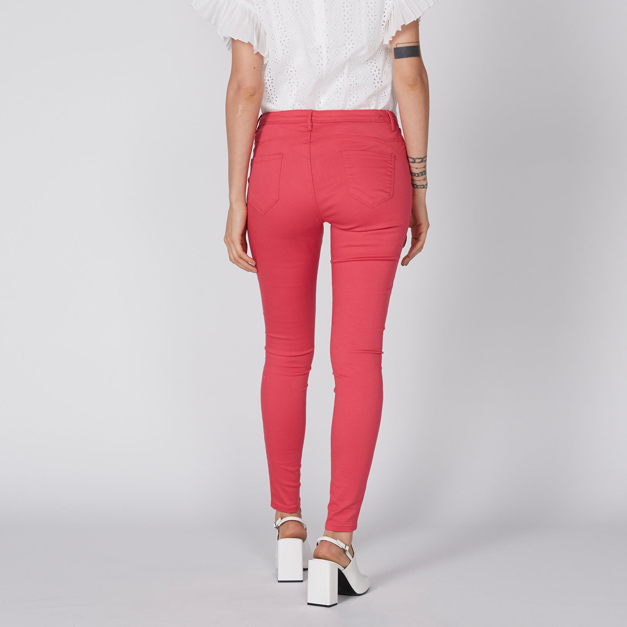 Full Length Chinos with Button Closure and Pocket Detail-women-clothing-bottoms-trousers-image-5