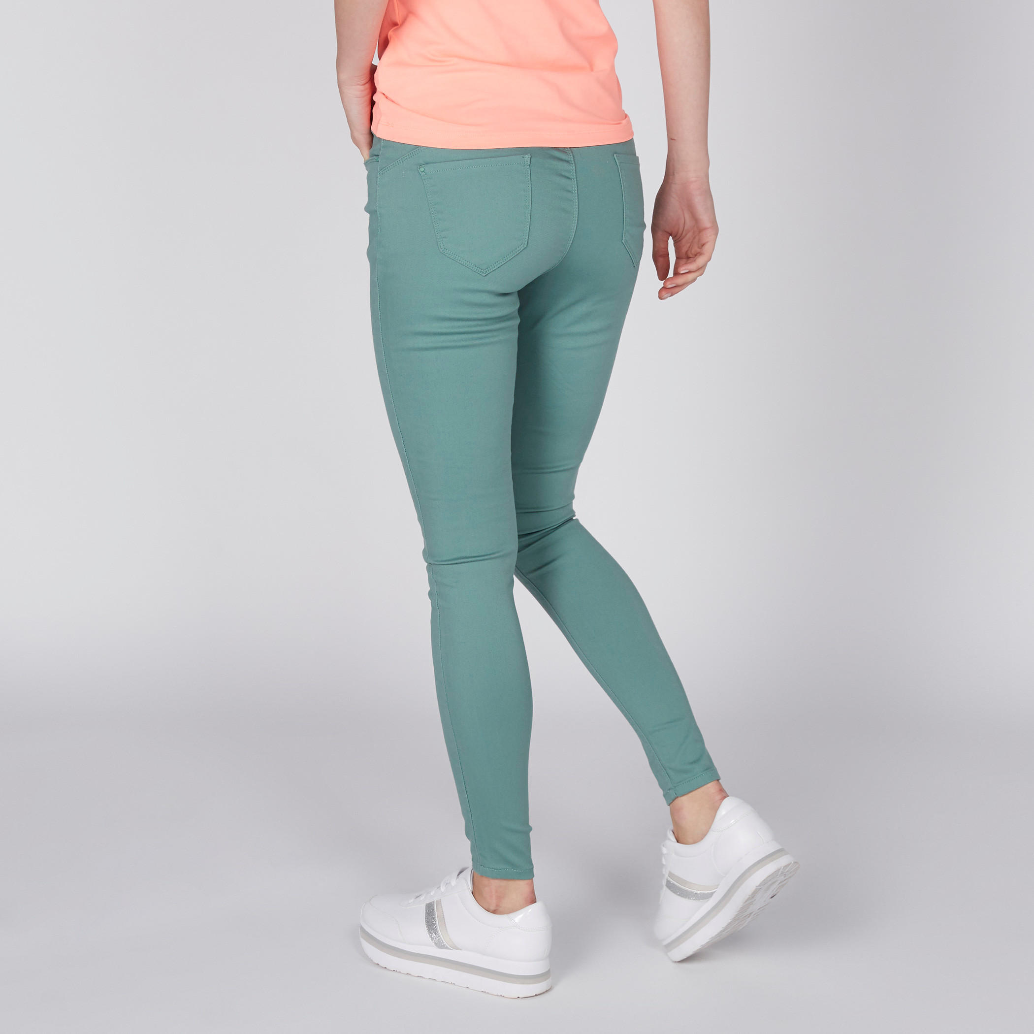 بنطال طويل بزر إغلاق وجيوب-women-clothing-bottoms-trousers-image-5