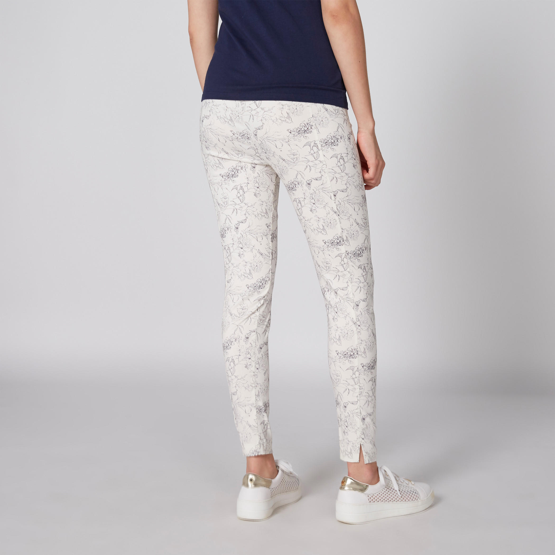 Printed Full Length Jeggings with Elasticised Waistband-women-clothing-bottoms-leggings-image-2